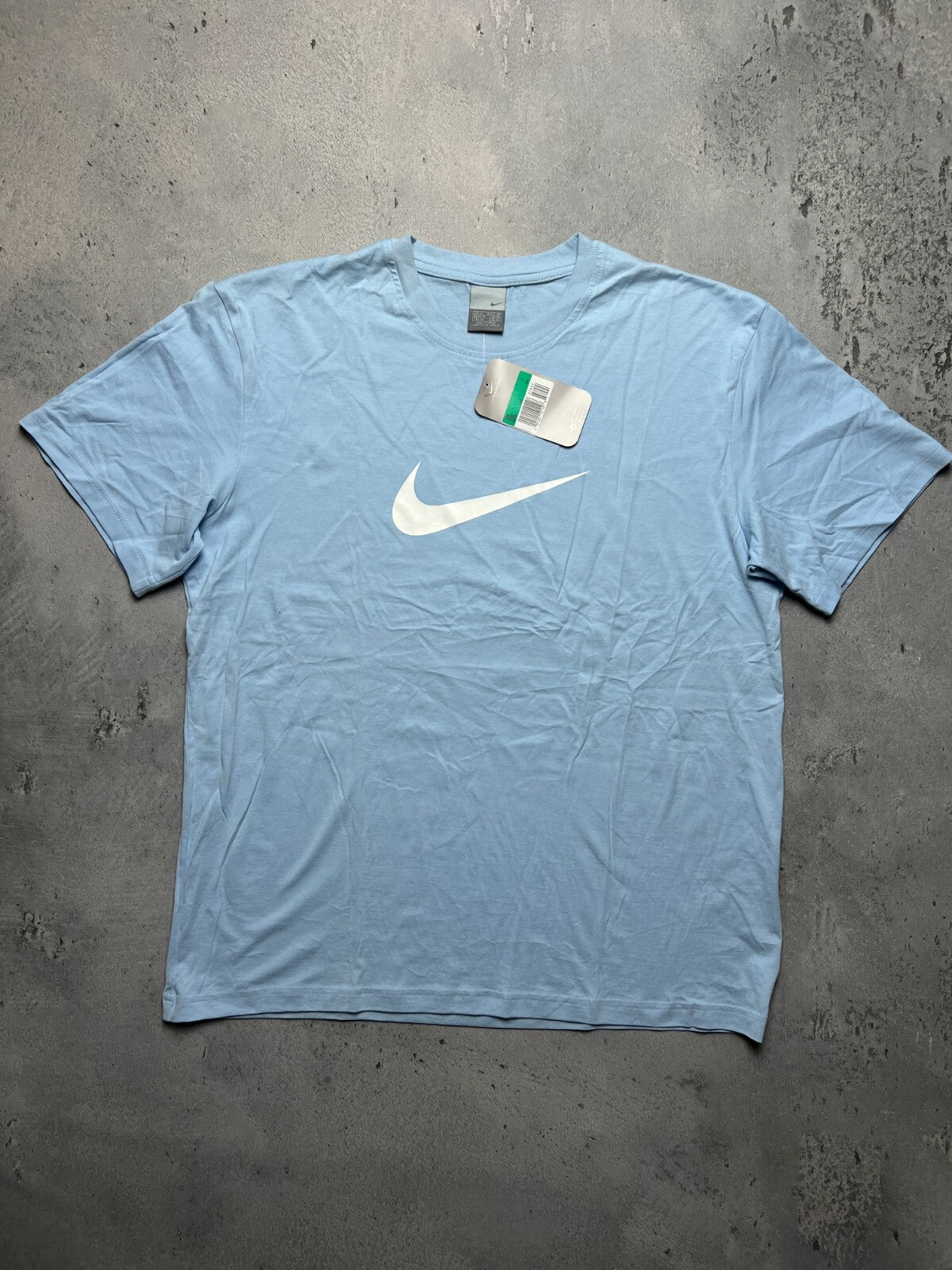 Nike tee Vintage 90s Nike Central Logo Swoosh T-shirt y2k
