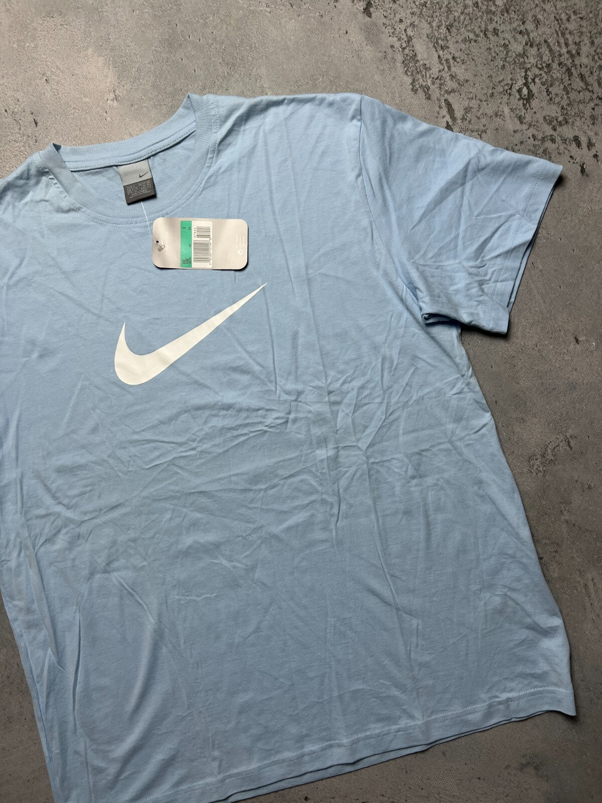 Nike tee Vintage 90s Nike Central Logo Swoosh T-shirt y2k