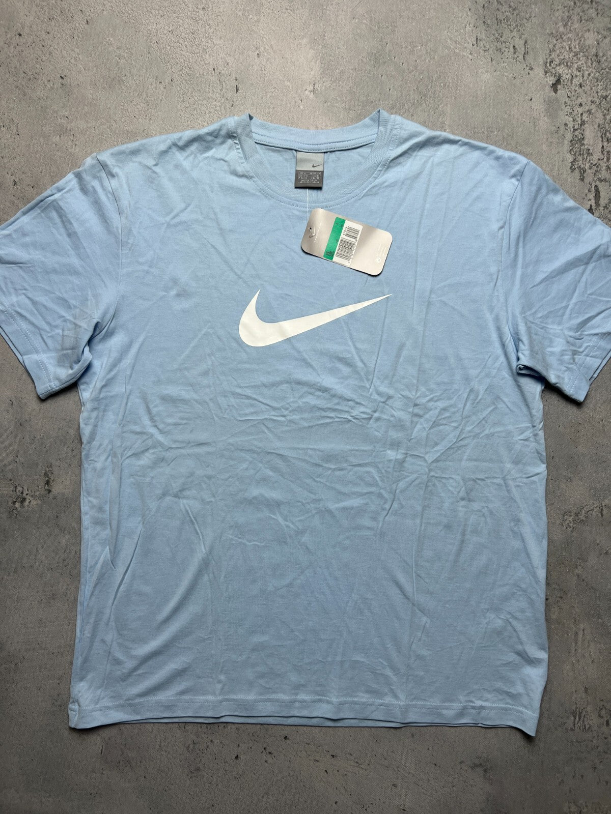 Nike tee Vintage 90s Nike Central Logo Swoosh T-shirt y2k