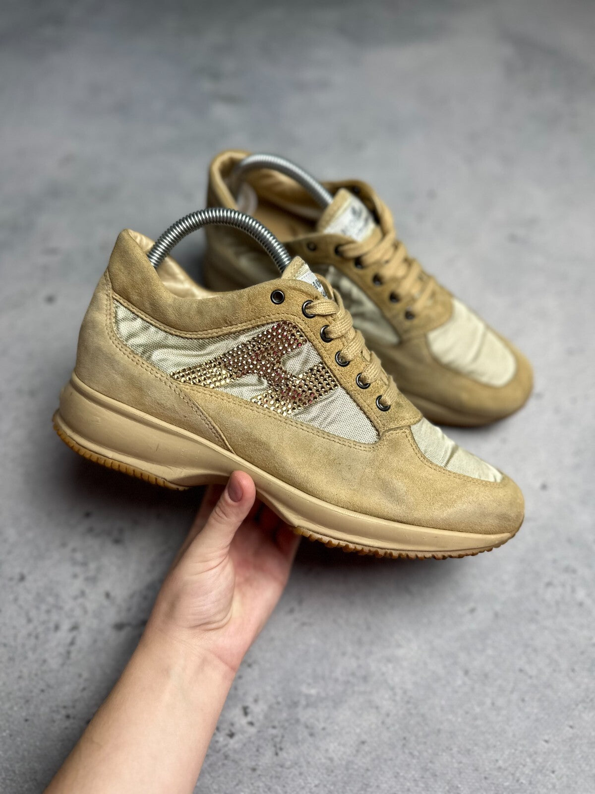 Hogan Interactive Low Snickers Seude Luxury Italy Brand