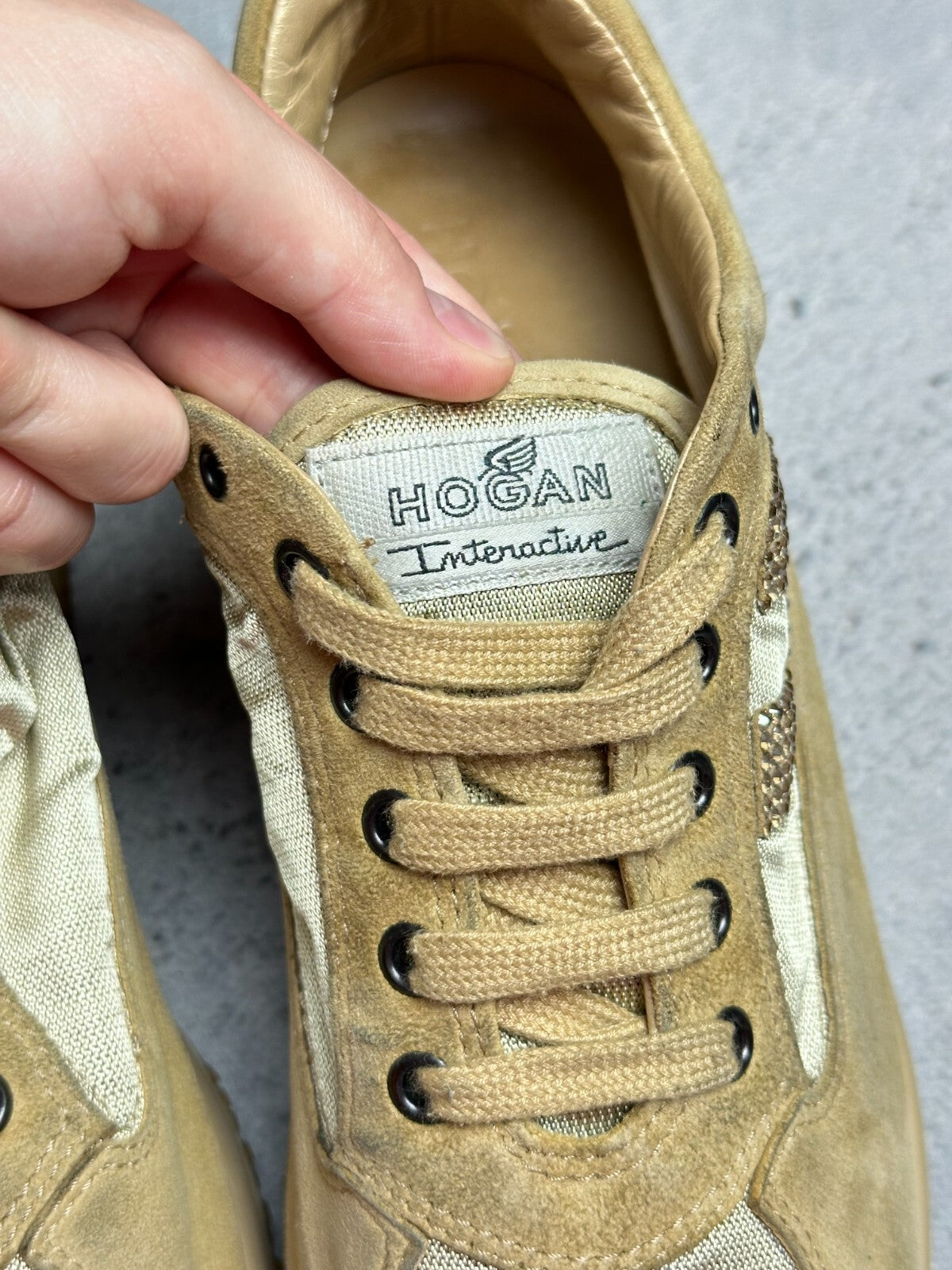 Hogan Interactive Low Snickers Seude Luxury Italy Brand