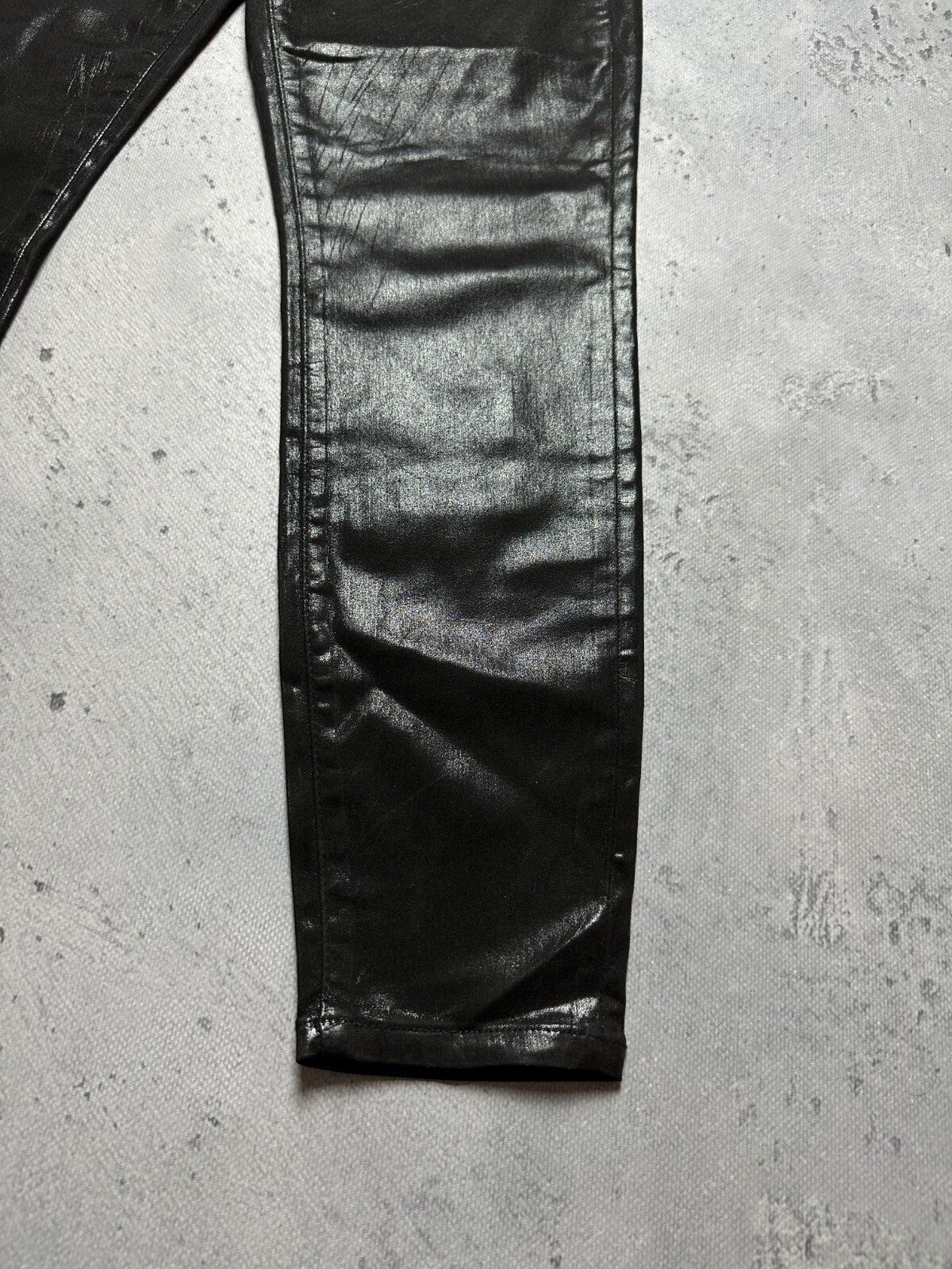 Allsaints Women’s Alex Coated Jeans Luxury High Rise Skinny