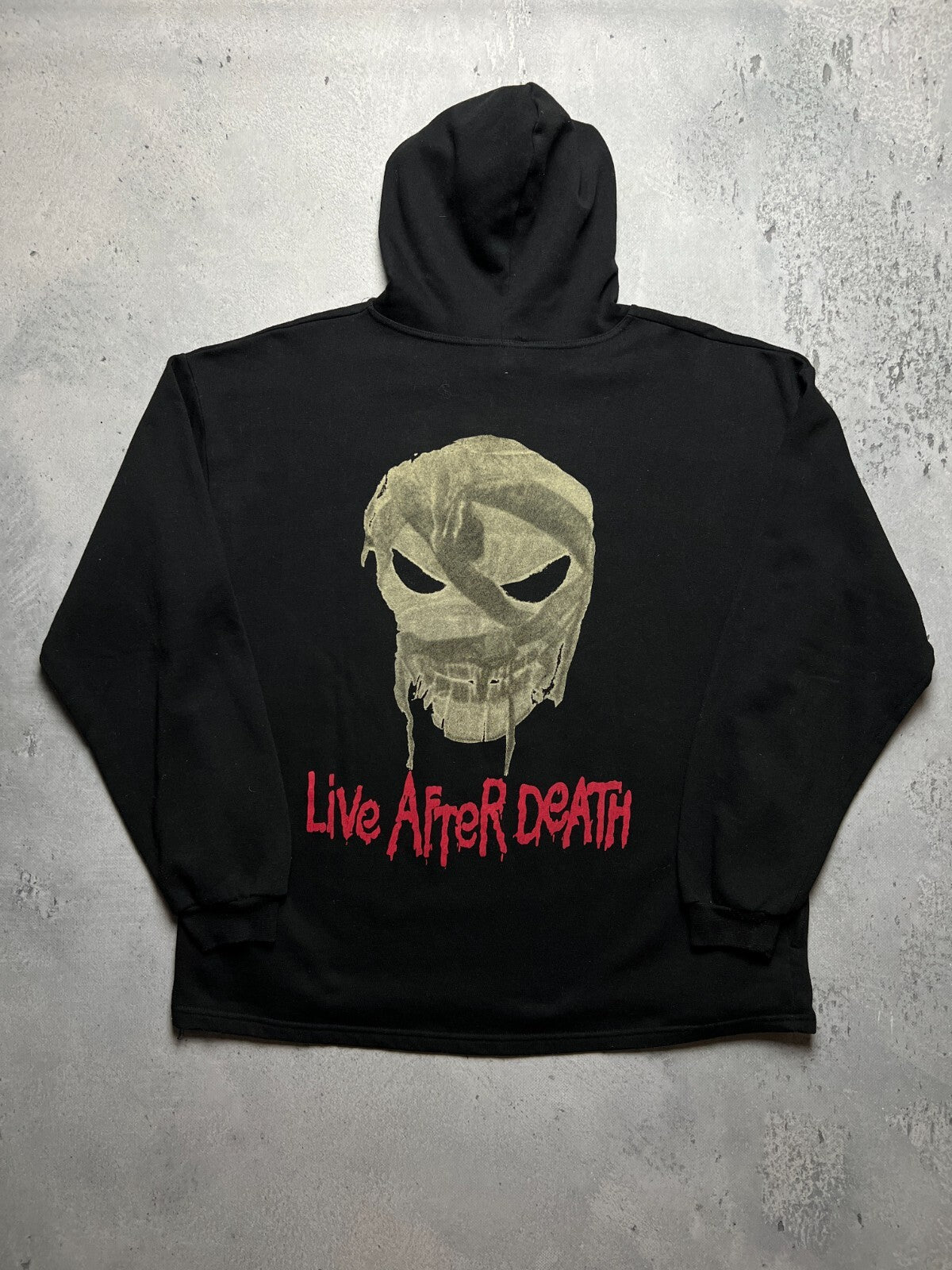 1990s Iron Maiden Hoodie « Live After Death » Rock 90s 80s
