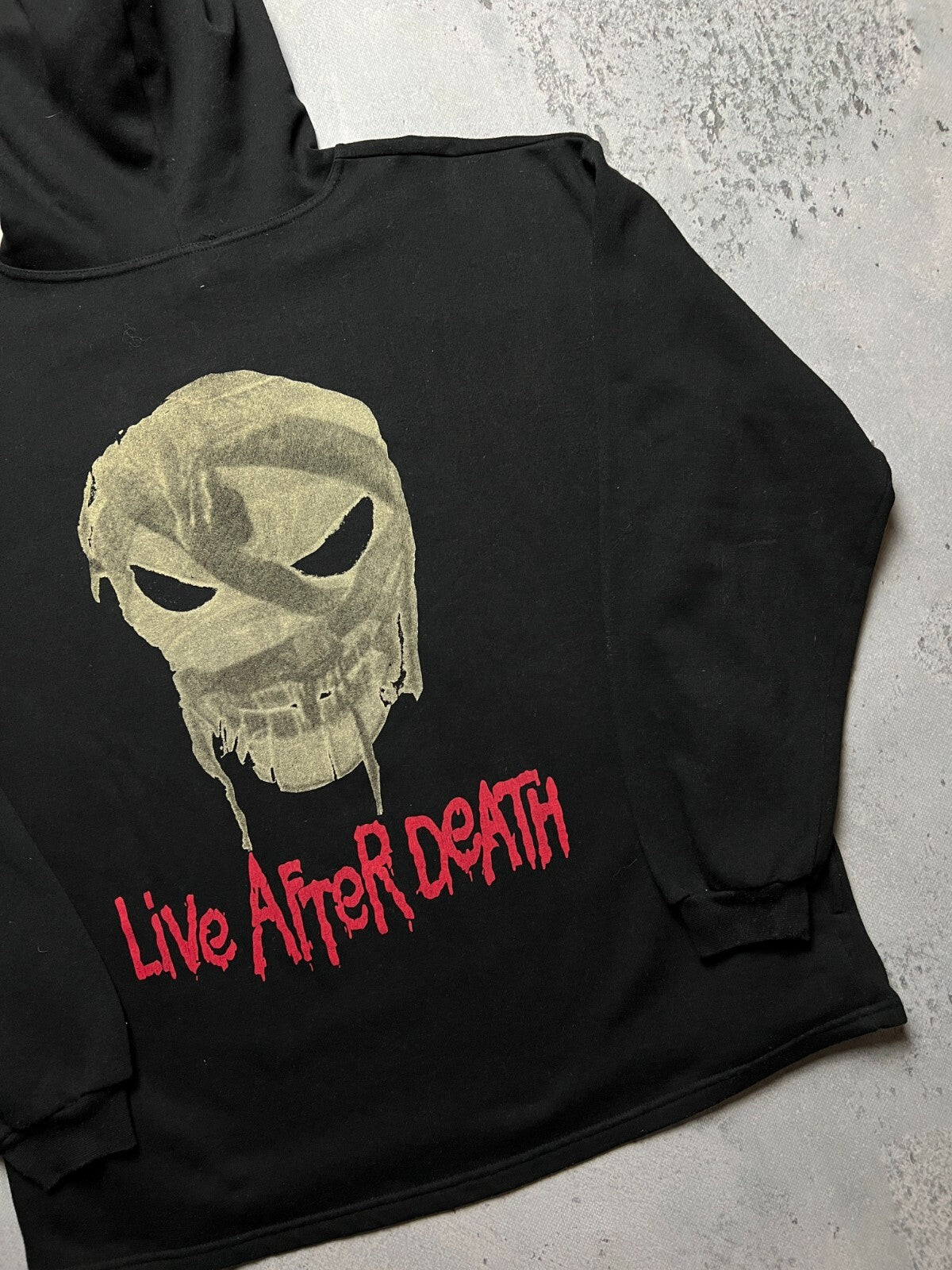 1990s Iron Maiden Hoodie « Live After Death » Rock 90s 80s
