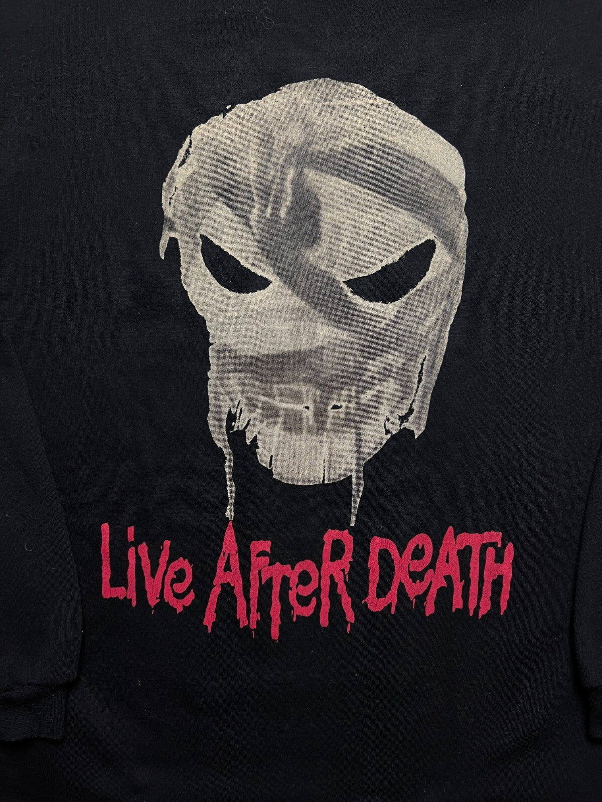 1990s Iron Maiden Hoodie « Live After Death » Rock 90s 80s