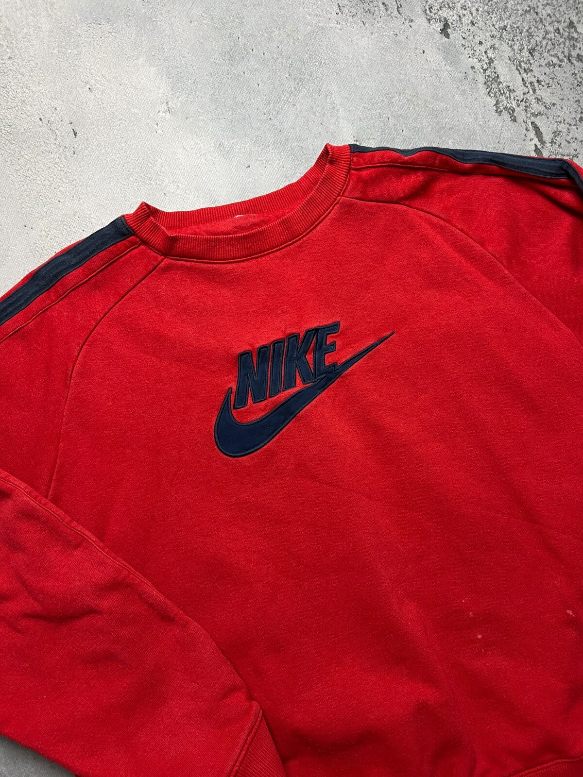 Nike Vintage Crewneck Center Logo Swoosh Hype Sweatshirt 90s