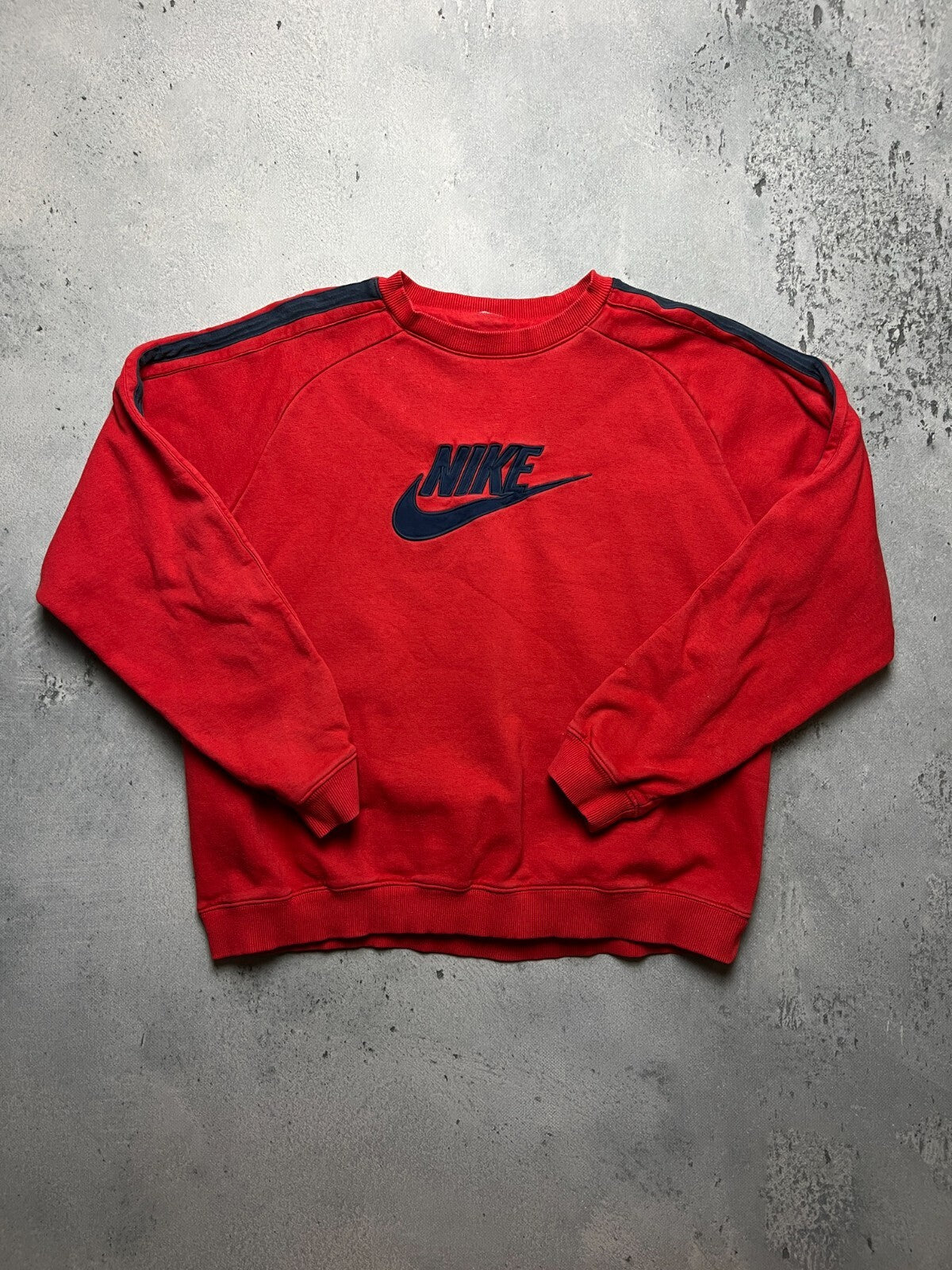 Nike Vintage Crewneck Center Logo Swoosh Hype Sweatshirt 90s