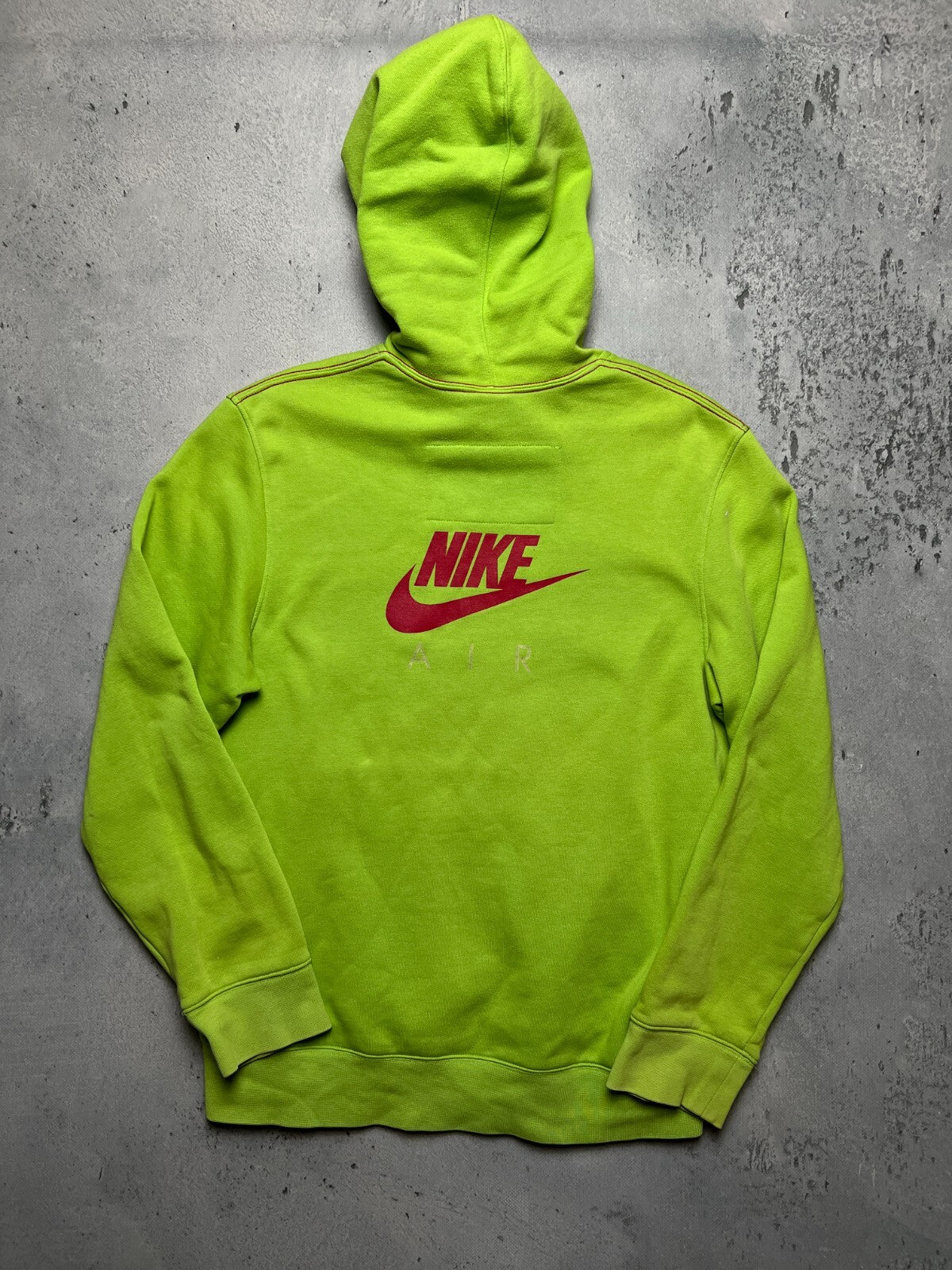 Nike Vintage Celebration Of Air Neon Green Pullover Hoodie