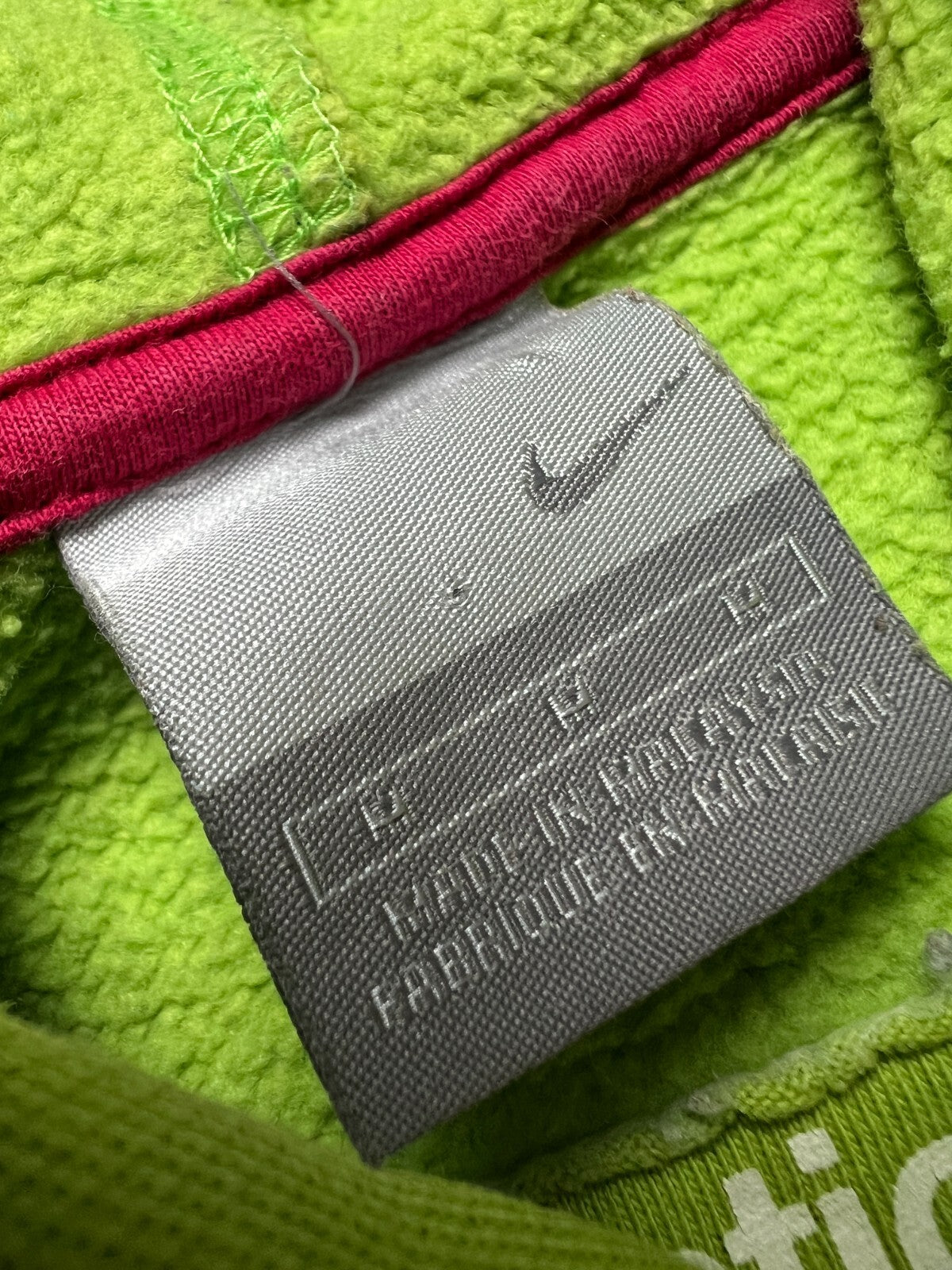 Nike Vintage Celebration Of Air Neon Green Pullover Hoodie