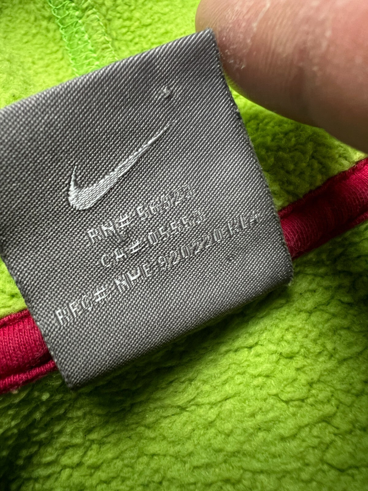 Nike Vintage Celebration Of Air Neon Green Pullover Hoodie