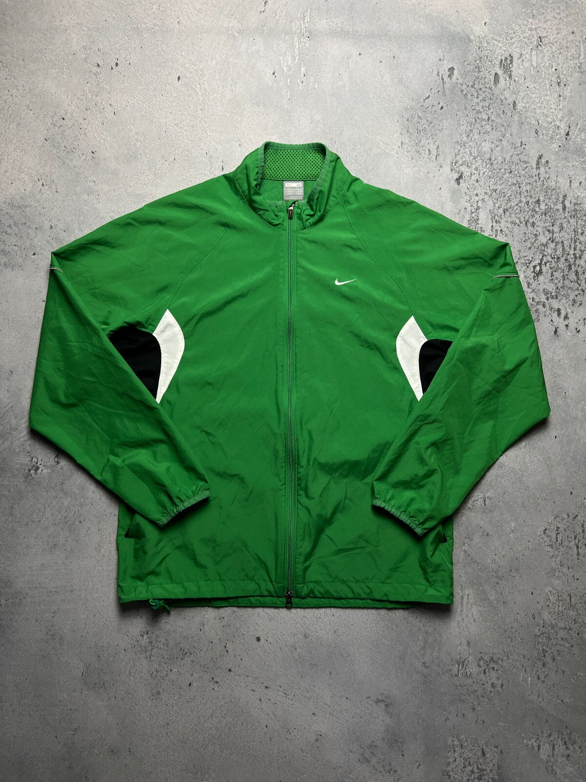 Nike Vintage Zipper Jacket swoosh logo y2k 90s Zip-Up rare