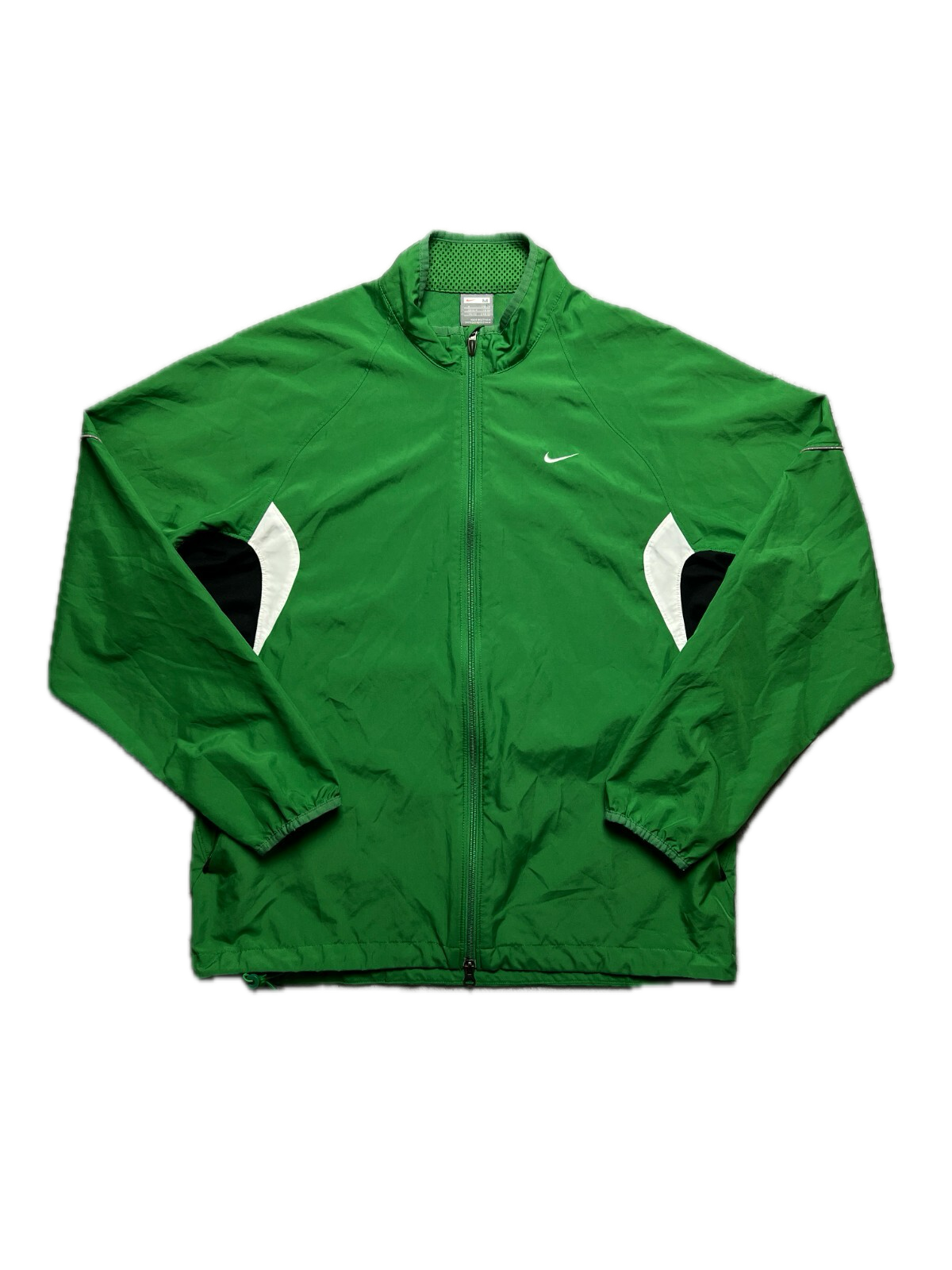 Nike Vintage Zipper Jacket swoosh logo y2k 90s Zip-Up rare