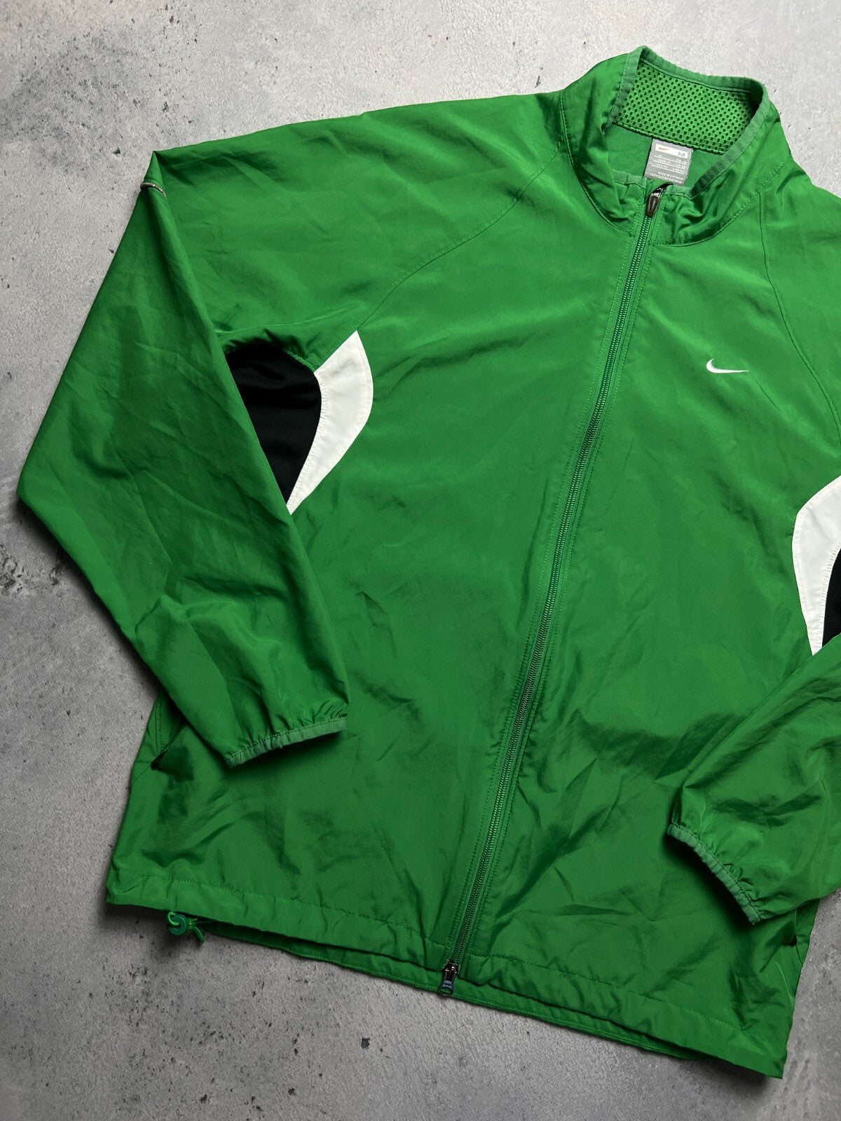 Nike Vintage Zipper Jacket swoosh logo y2k 90s Zip-Up rare