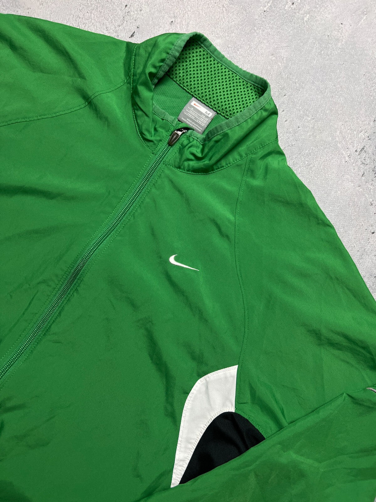 Nike Vintage Zipper Jacket swoosh logo y2k 90s Zip-Up rare