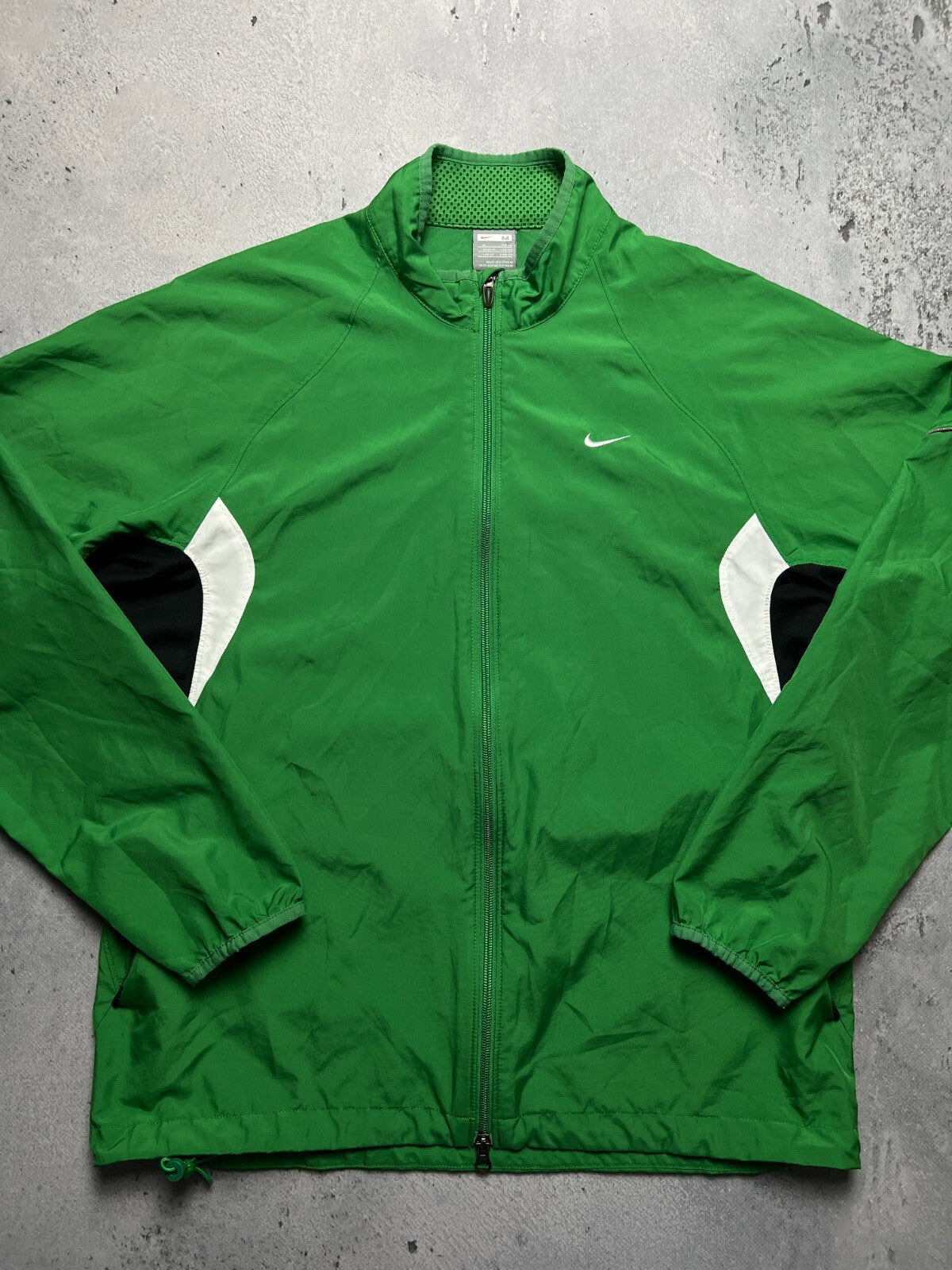 Nike Vintage Zipper Jacket swoosh logo y2k 90s Zip-Up rare
