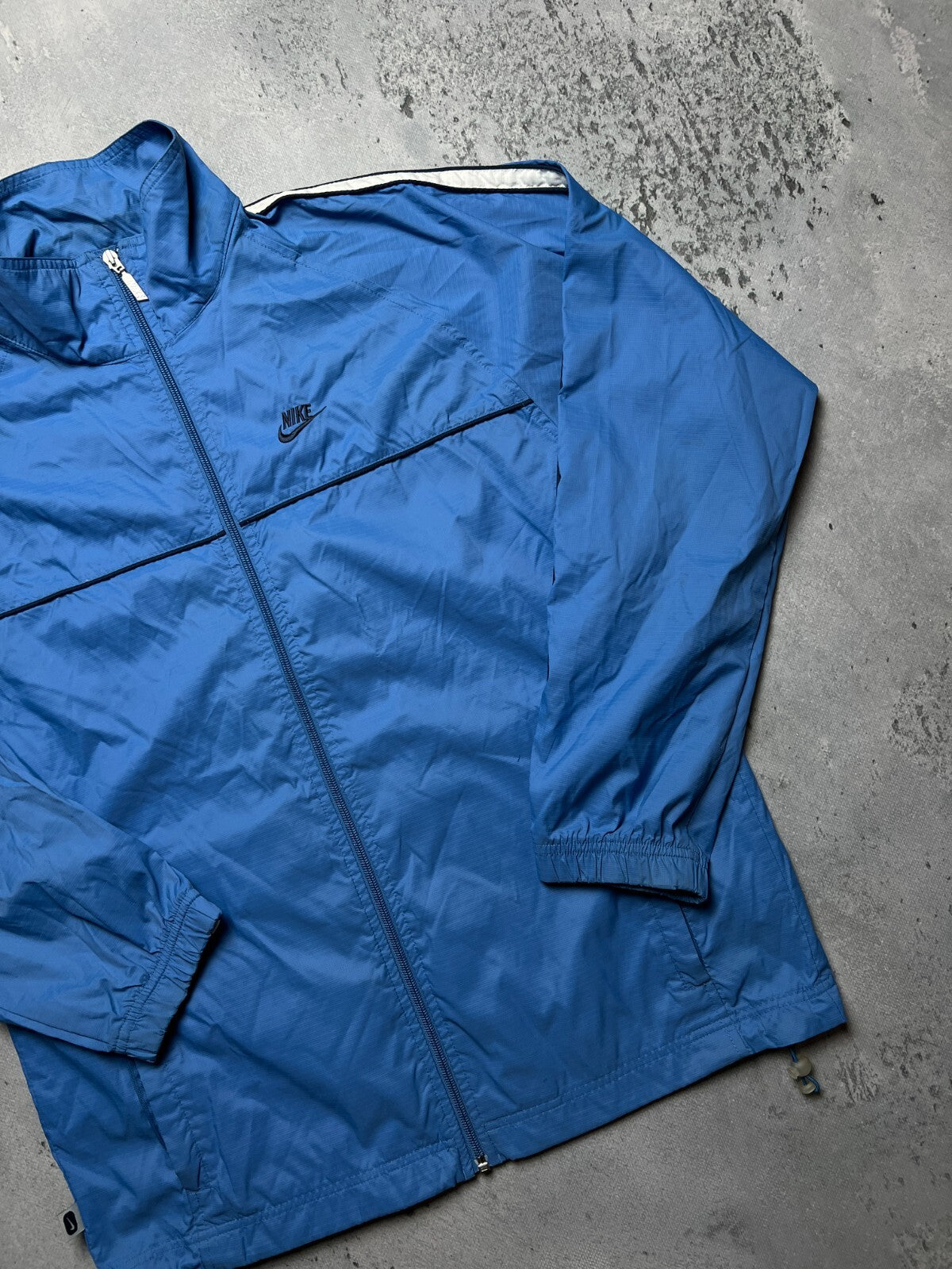 Nike Vintage Zipper Jacket swoosh logo y2k 90s Zip-Up rare