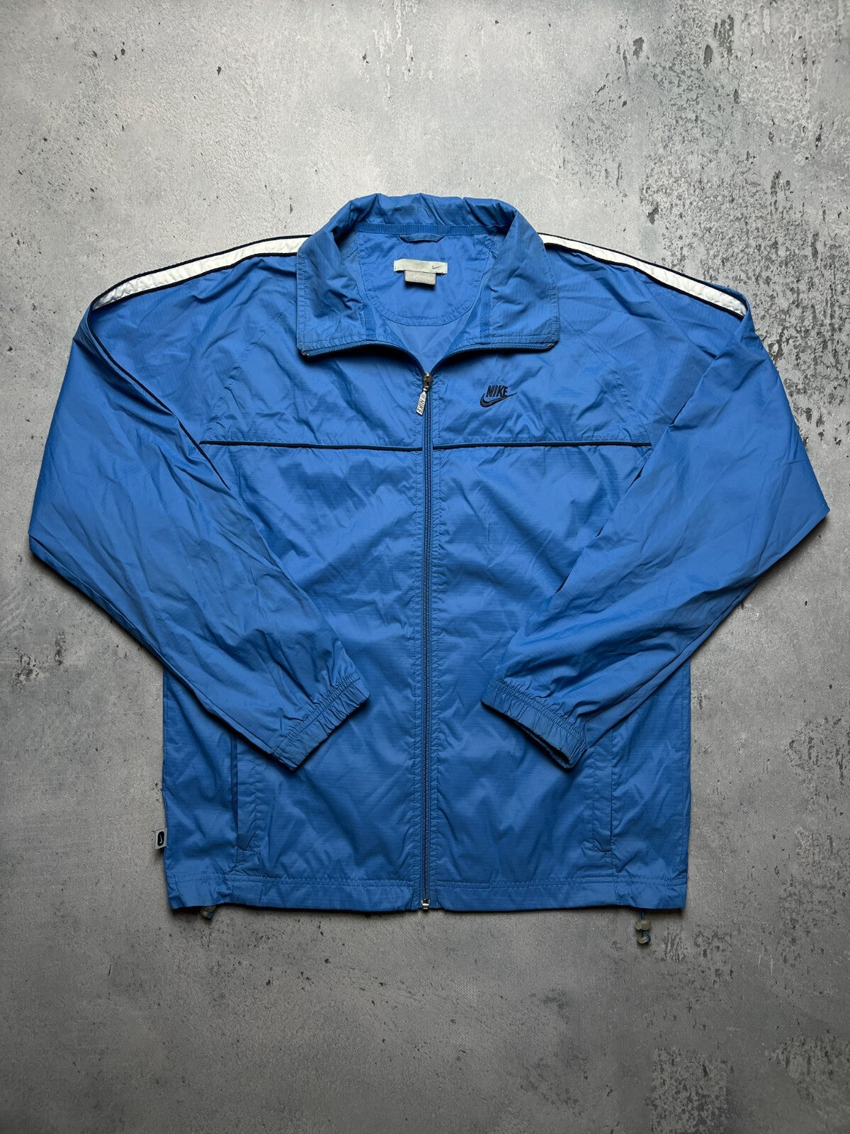 Nike Vintage Zipper Jacket swoosh logo y2k 90s Zip-Up rare