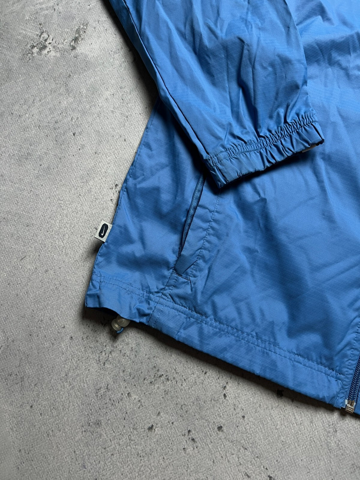 Nike Vintage Zipper Jacket swoosh logo y2k 90s Zip-Up rare