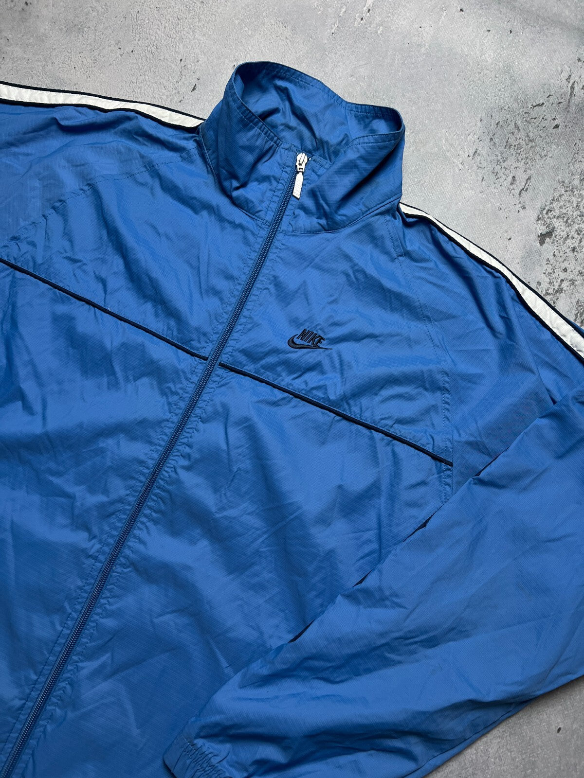 Nike Vintage Zipper Jacket swoosh logo y2k 90s Zip-Up rare