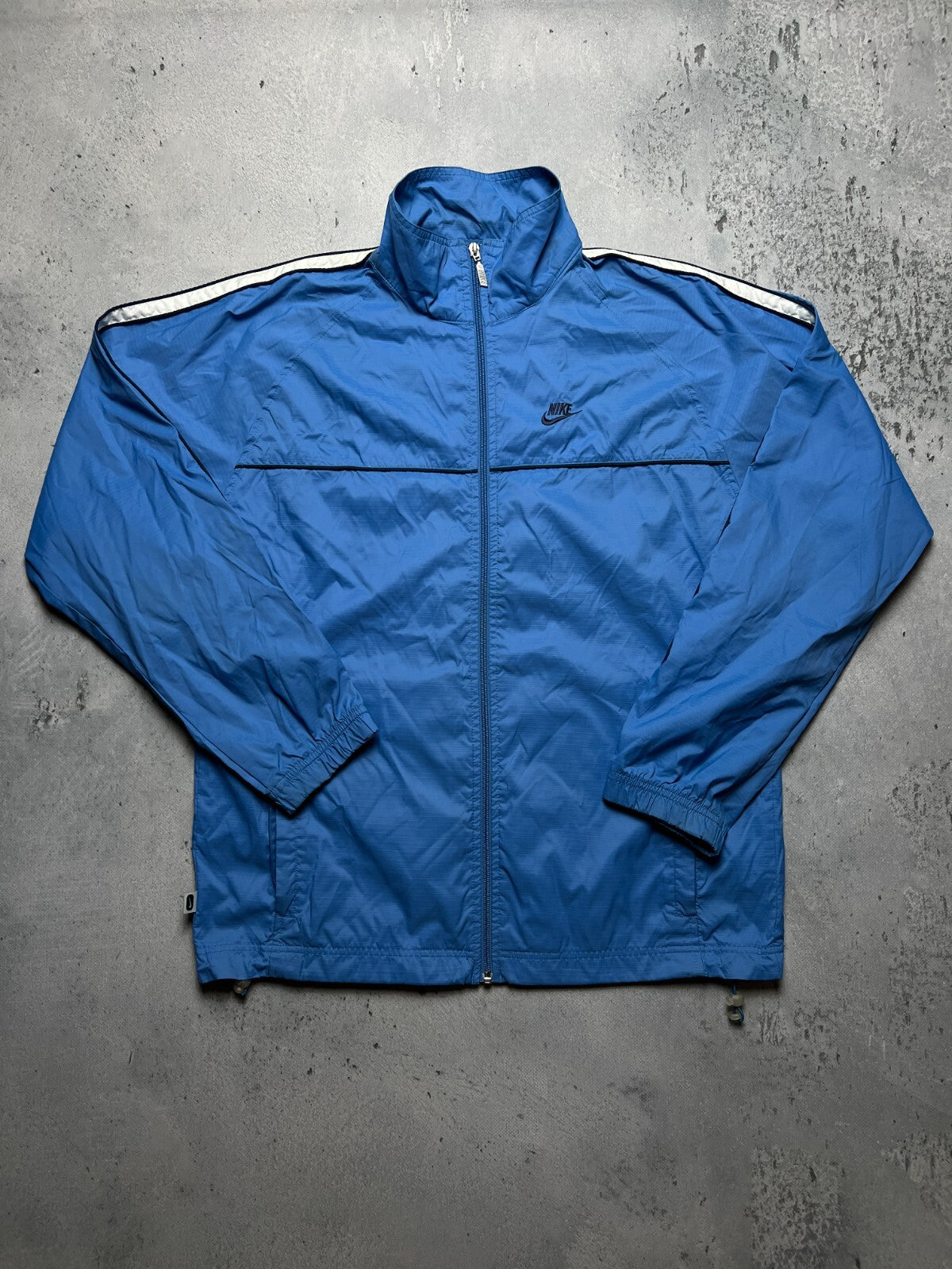 Nike Vintage Zipper Jacket swoosh logo y2k 90s Zip-Up rare