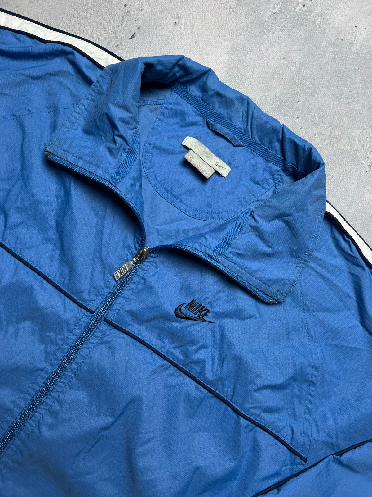 Nike Vintage Zipper Jacket swoosh logo y2k 90s Zip-Up rare