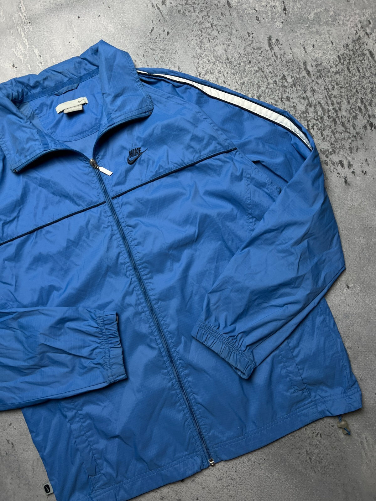 Nike Vintage Zipper Jacket swoosh logo y2k 90s Zip-Up rare
