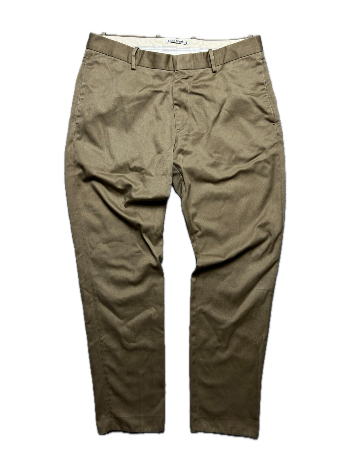 Acne Studios Cone Cotton Chino Beige lux Pants size 54