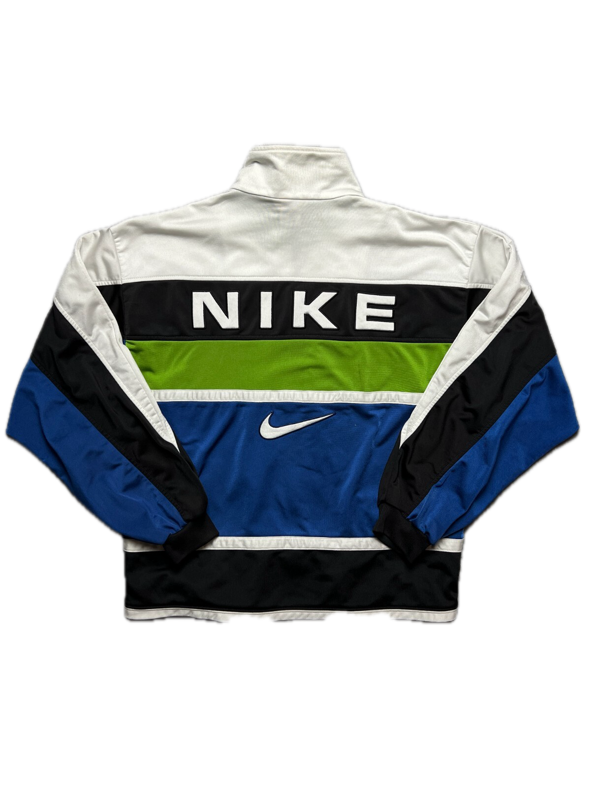 Nike Vintage Zipper Jacket central swoosh logo y2k 90s