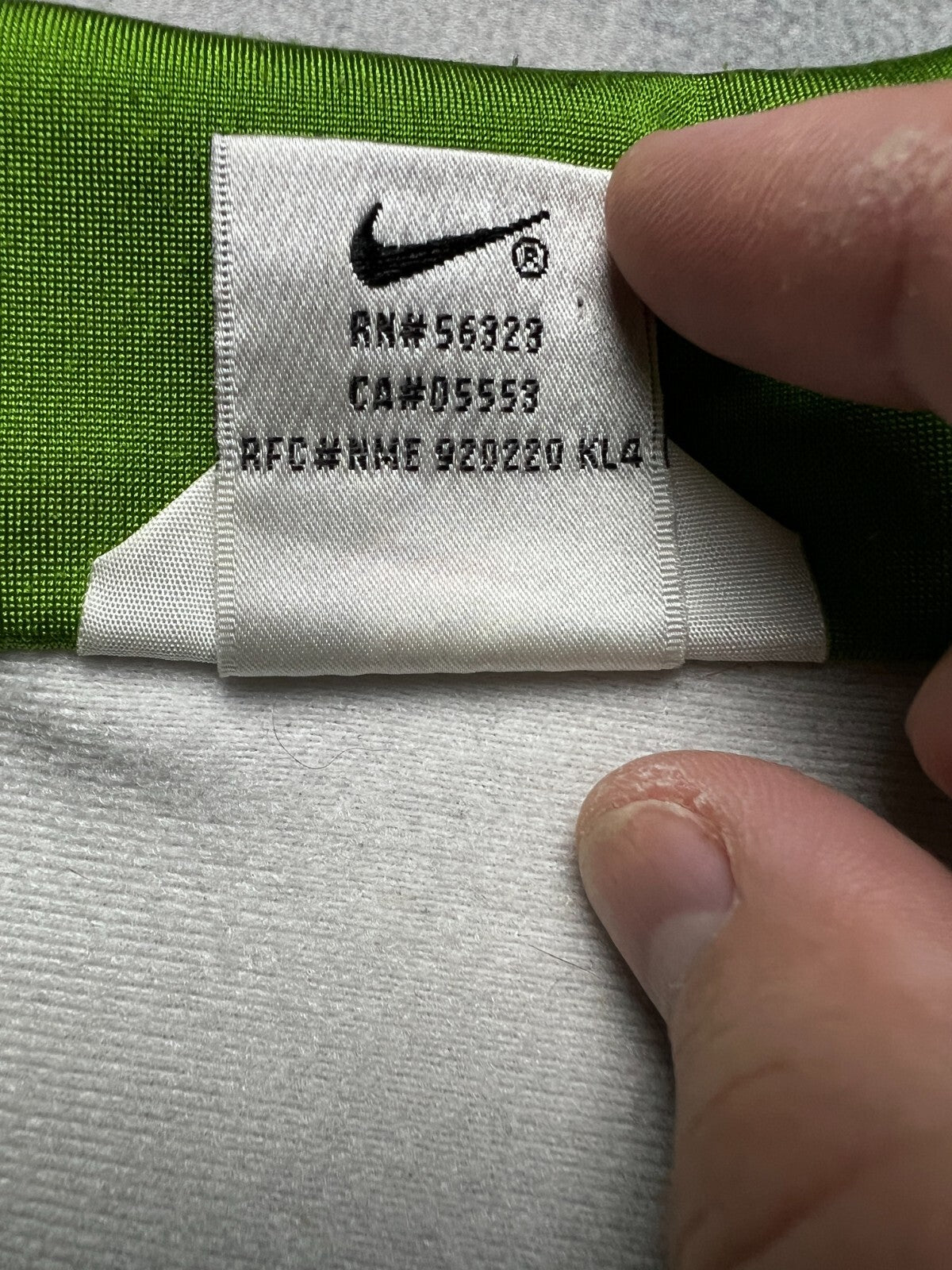 Nike Vintage Zipper Jacket central swoosh logo y2k 90s