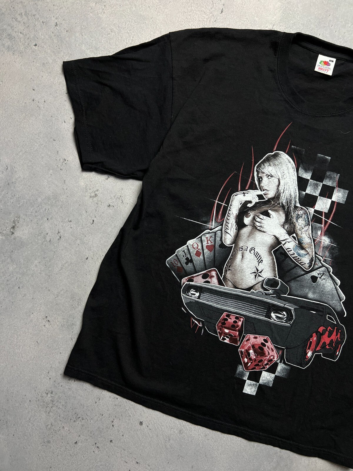 Vintage Y2K Adult “Sexy Tattoo Girl Tits Boobs” Funny BuyTee