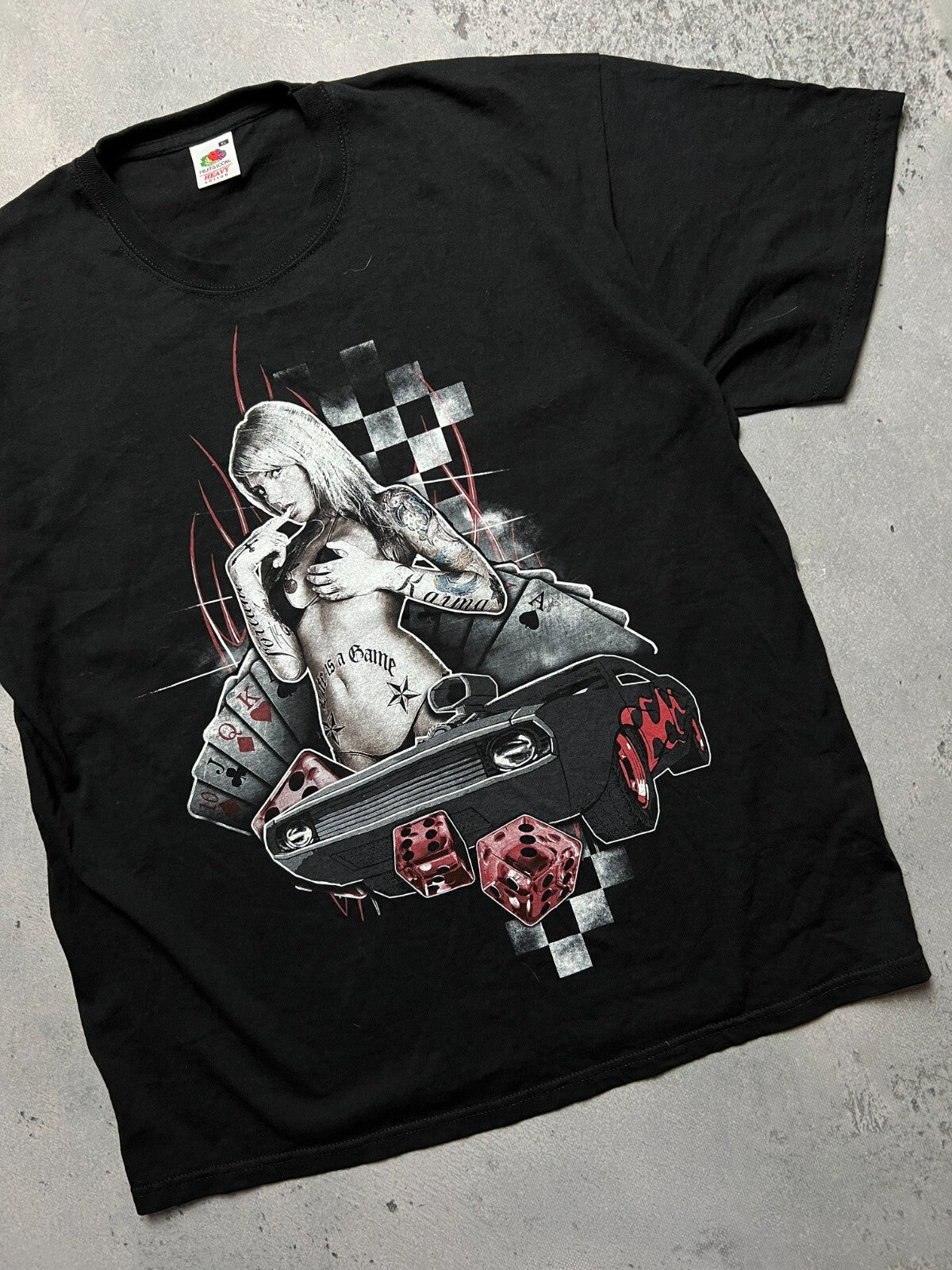 Vintage Y2K Adult “Sexy Tattoo Girl Tits Boobs” Funny BuyTee