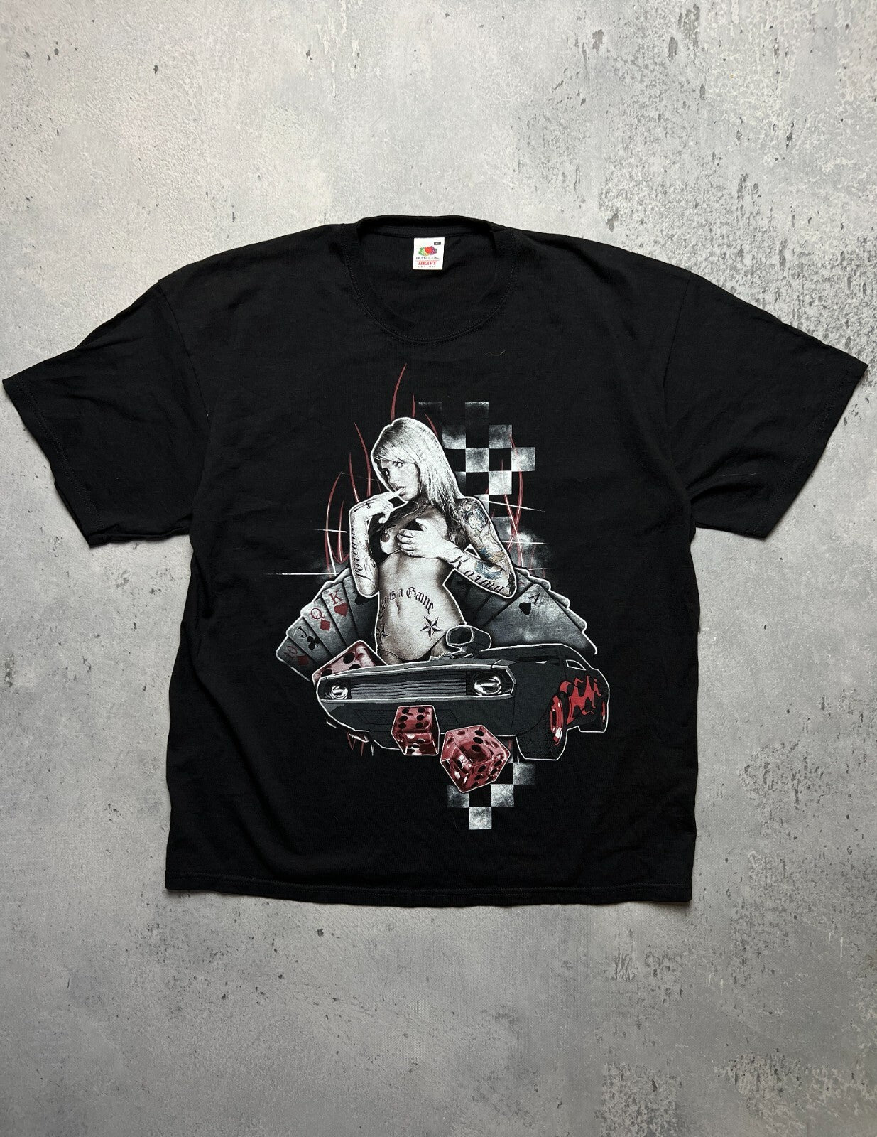 Vintage Y2K Adult “Sexy Tattoo Girl Tits Boobs” Funny BuyTee