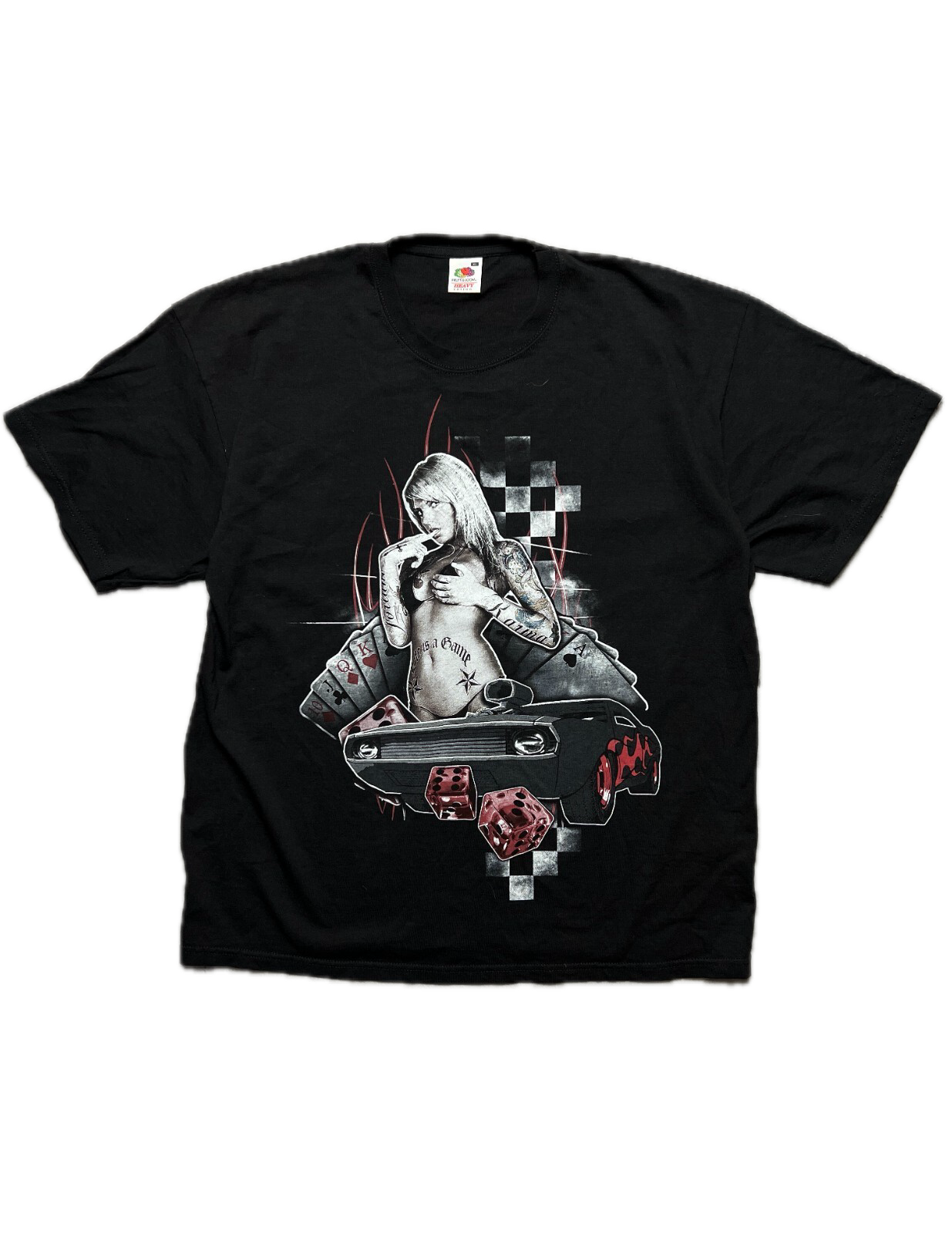 Vintage Y2K Adult “Sexy Tattoo Girl Tits Boobs” Funny BuyTee