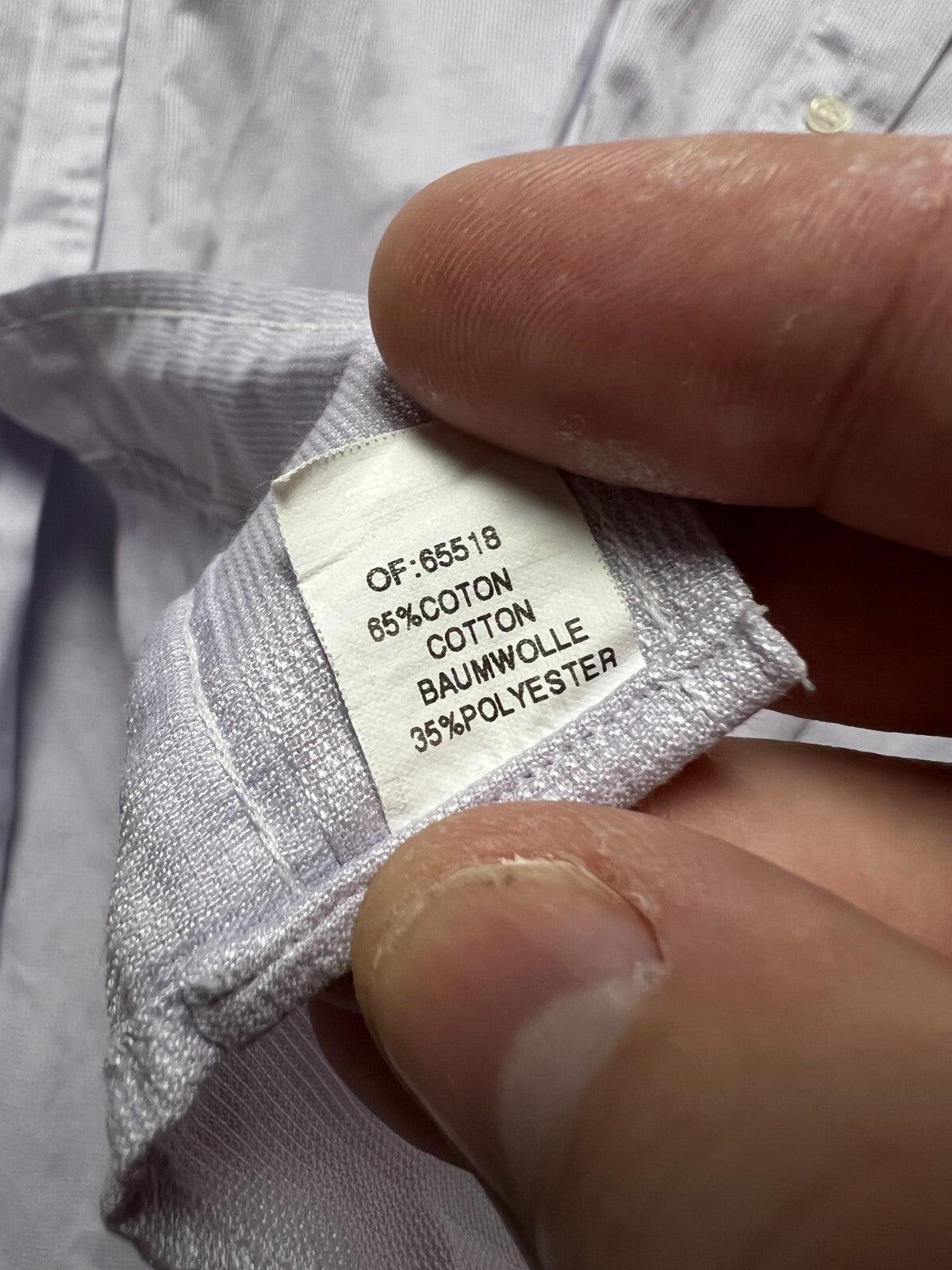 Vintage 90s Christian Dior Italy Button Up Shirt Lux 15 1/2