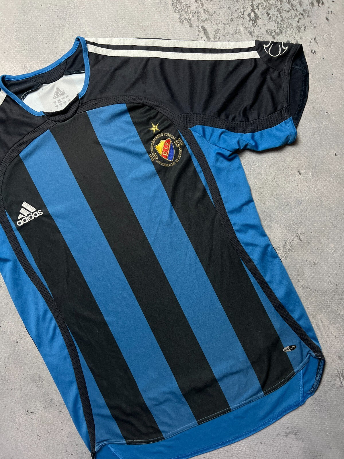 adidas 00s Vintage Djurgårdens IF Home Kit Jersey Vintage Sweden