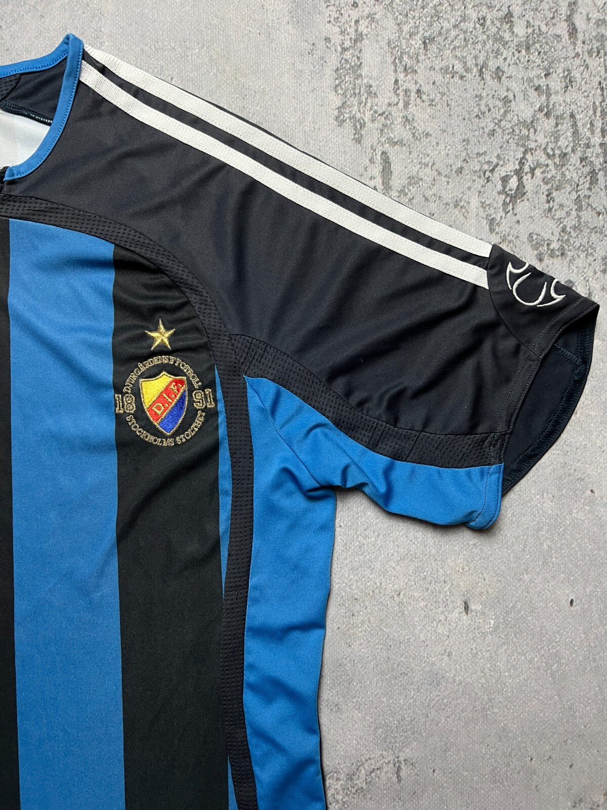 adidas 00s Vintage Djurgårdens IF Home Kit Jersey Vintage Sweden