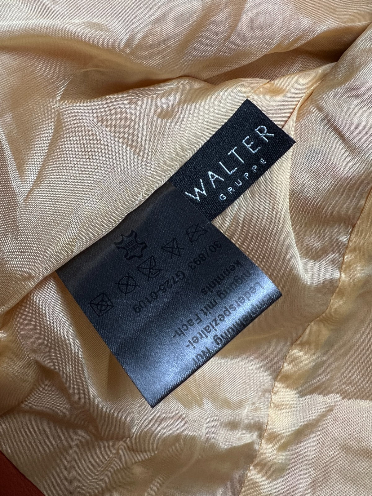 Walter Leder Gruppe Lammnappa Leather Western Biker Jacket