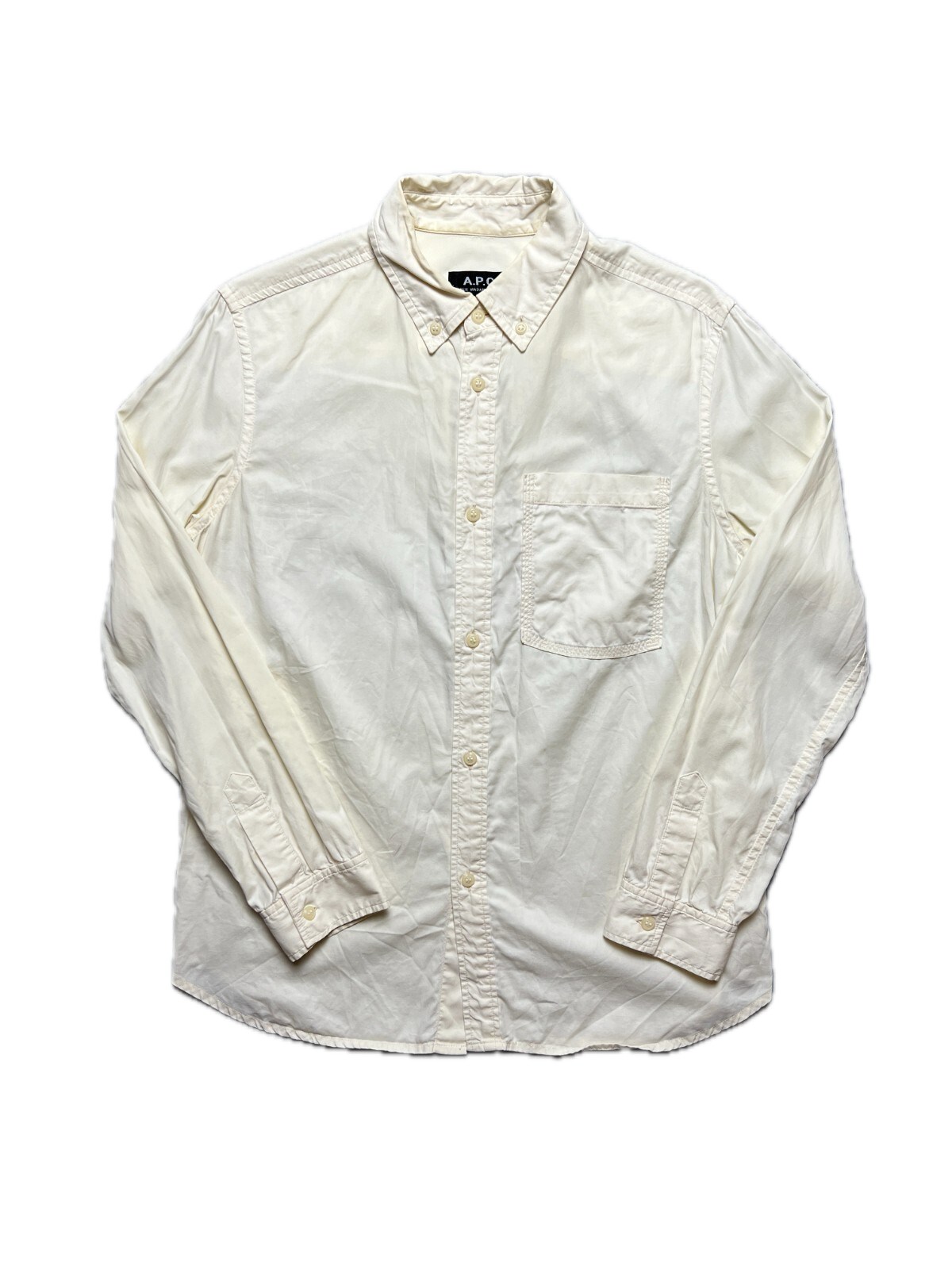 A.P.C Shirt Paris Button Up y2k Luxury casual Item