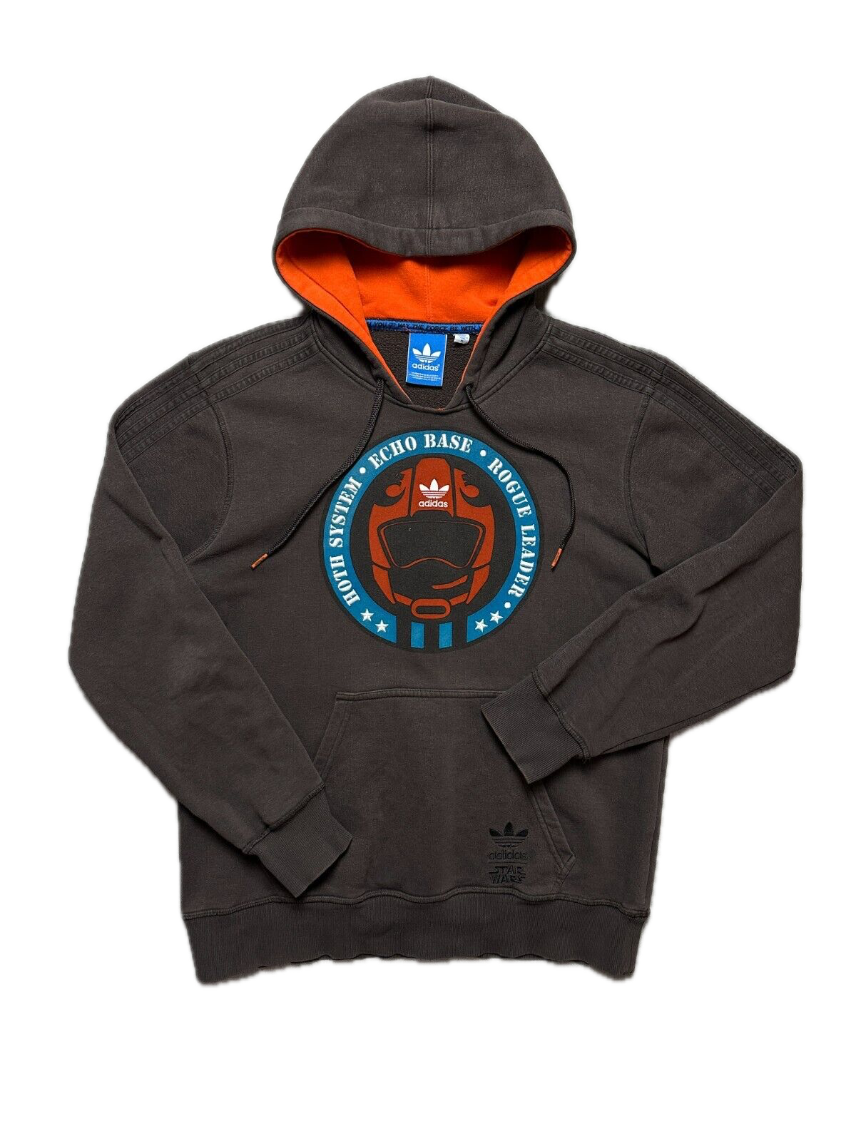 Adidas x Star Wars Vintage Hoodie Hoth System Echo Base y2k