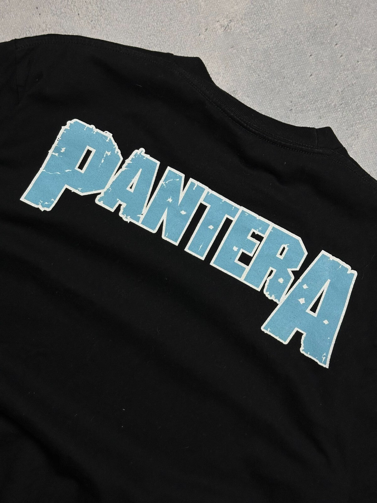 Vintage Pantera CFH Cowboys From Hell Punk Tee Rare 00s 90s Heavy Metal Rock