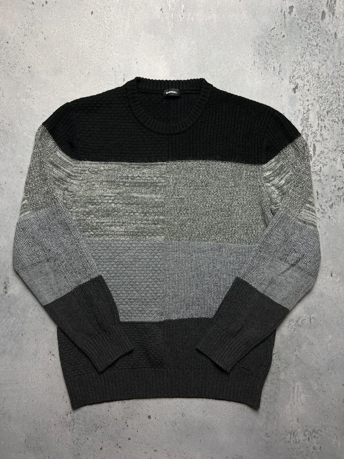 Diesel Vintage Jumper Wool Knit Sweater Hype Mohair y2k USA