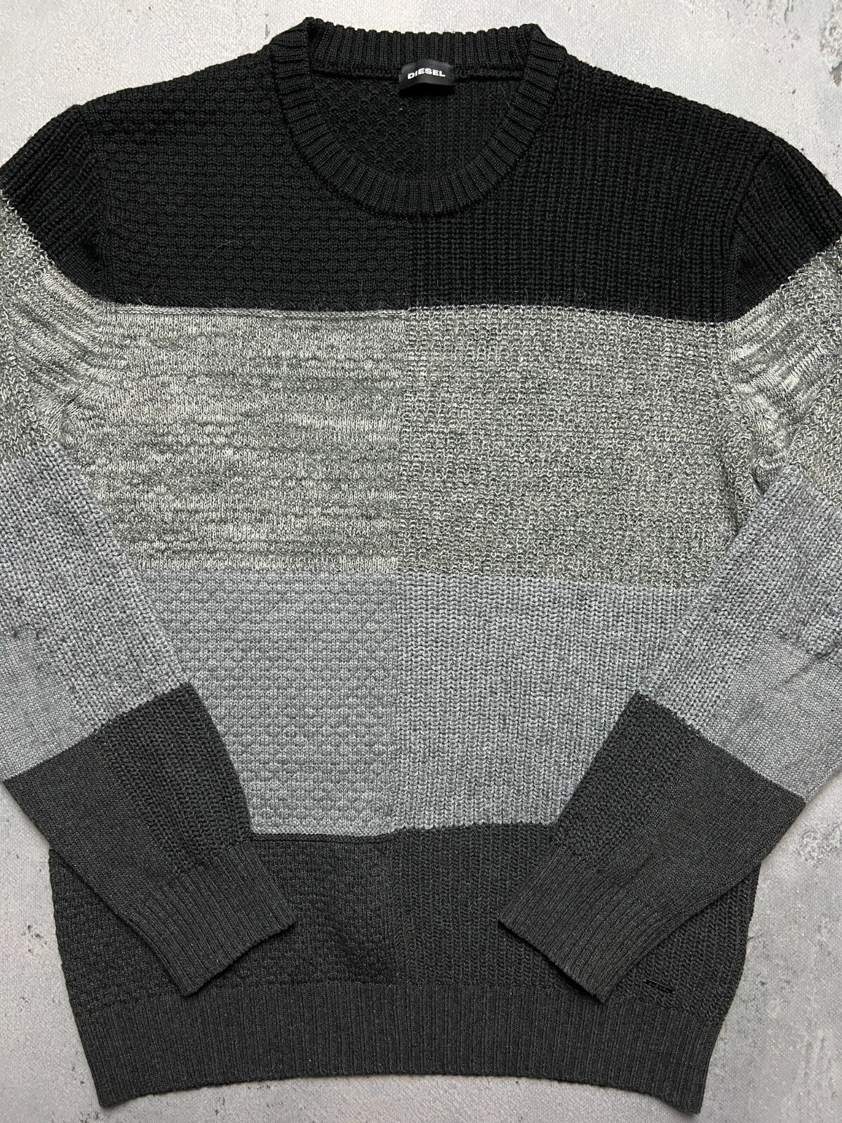 Diesel Vintage Jumper Wool Knit Sweater Hype Mohair y2k USA