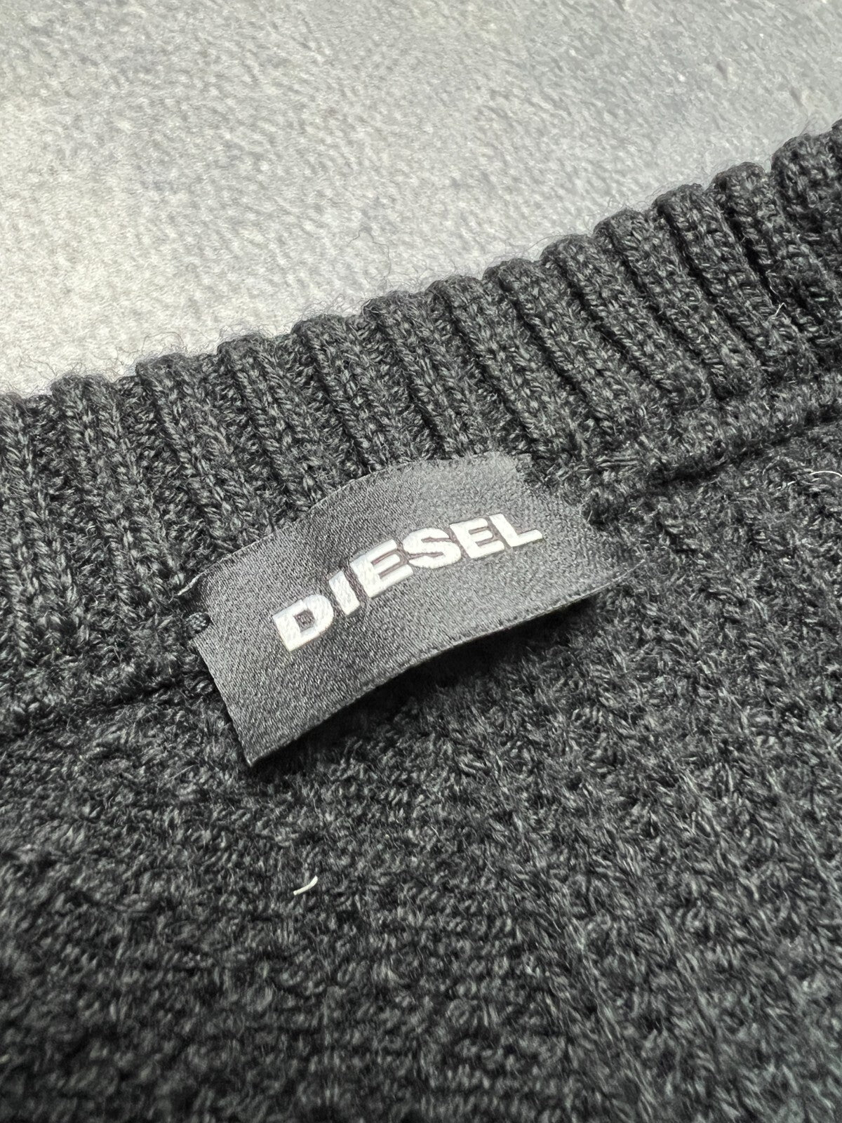 Diesel Vintage Jumper Wool Knit Sweater Hype Mohair y2k USA