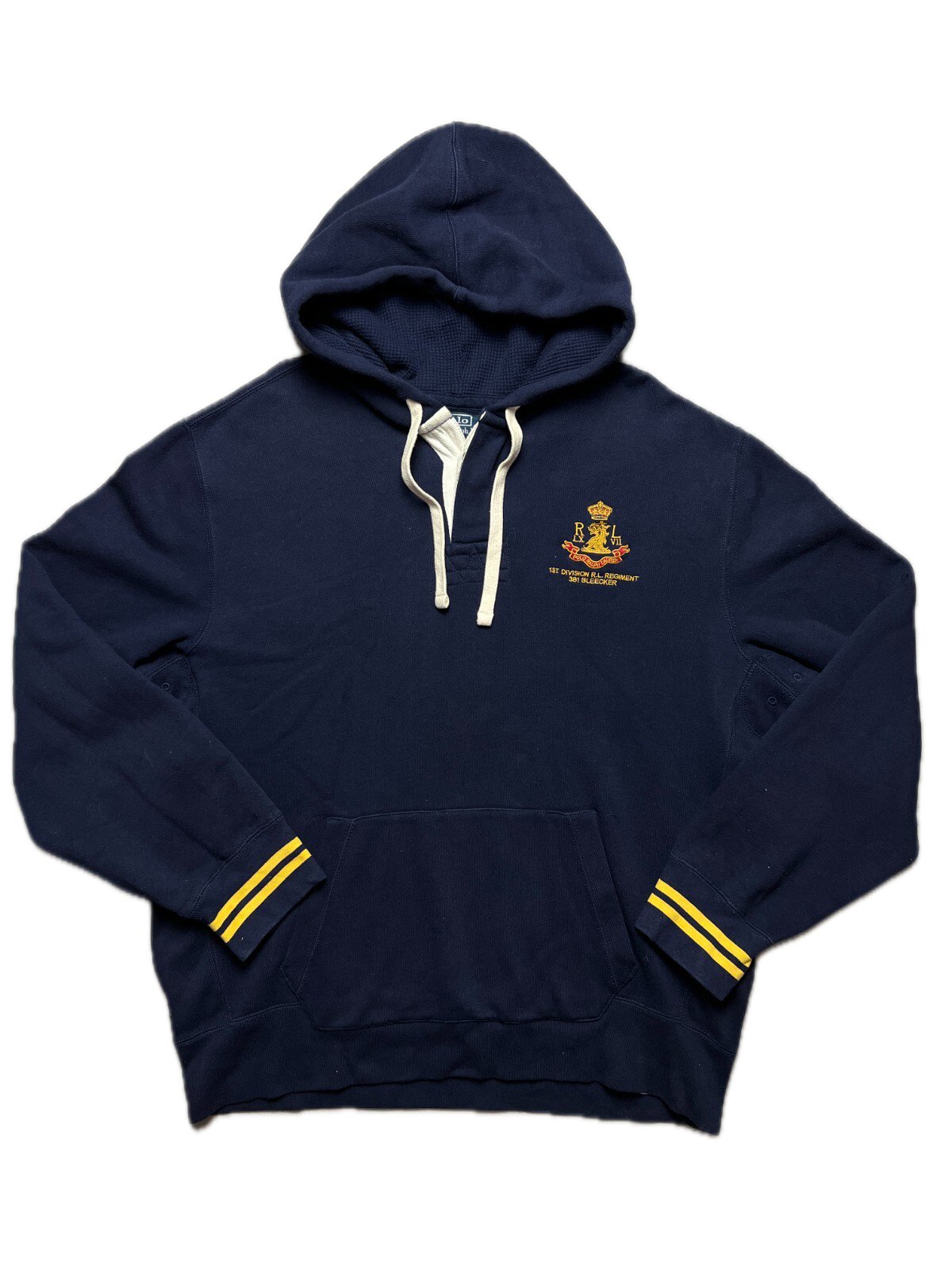 Polo Ralph Lauren 1st Division Logo Vintage Hoodie y2k 90s
