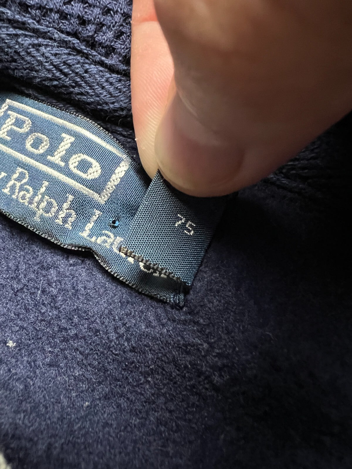 Polo Ralph Lauren 1st Division Logo Vintage Hoodie y2k 90s