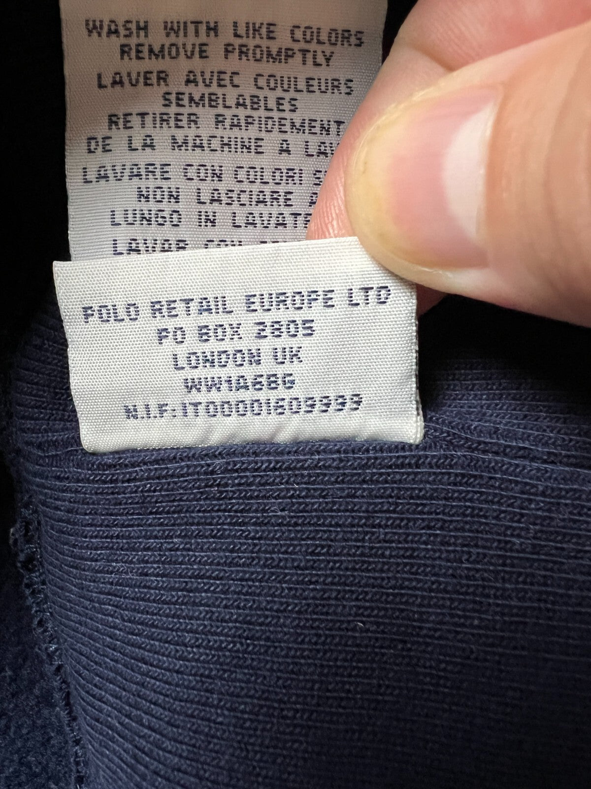 Polo Ralph Lauren 1st Division Logo Vintage Hoodie y2k 90s