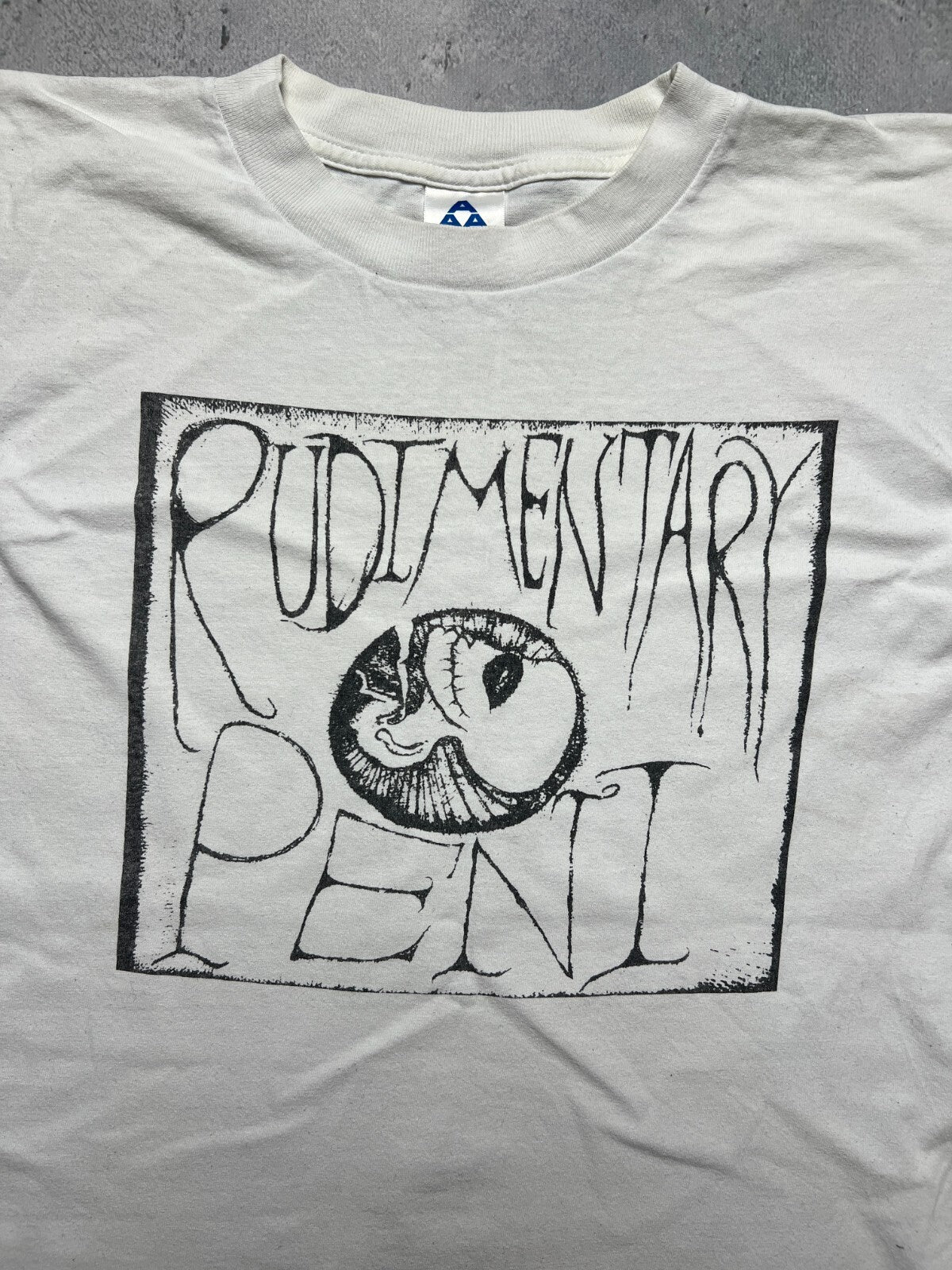 Very Rare Vintage Rudimentary Peni Anarcho Punk Tee VTG