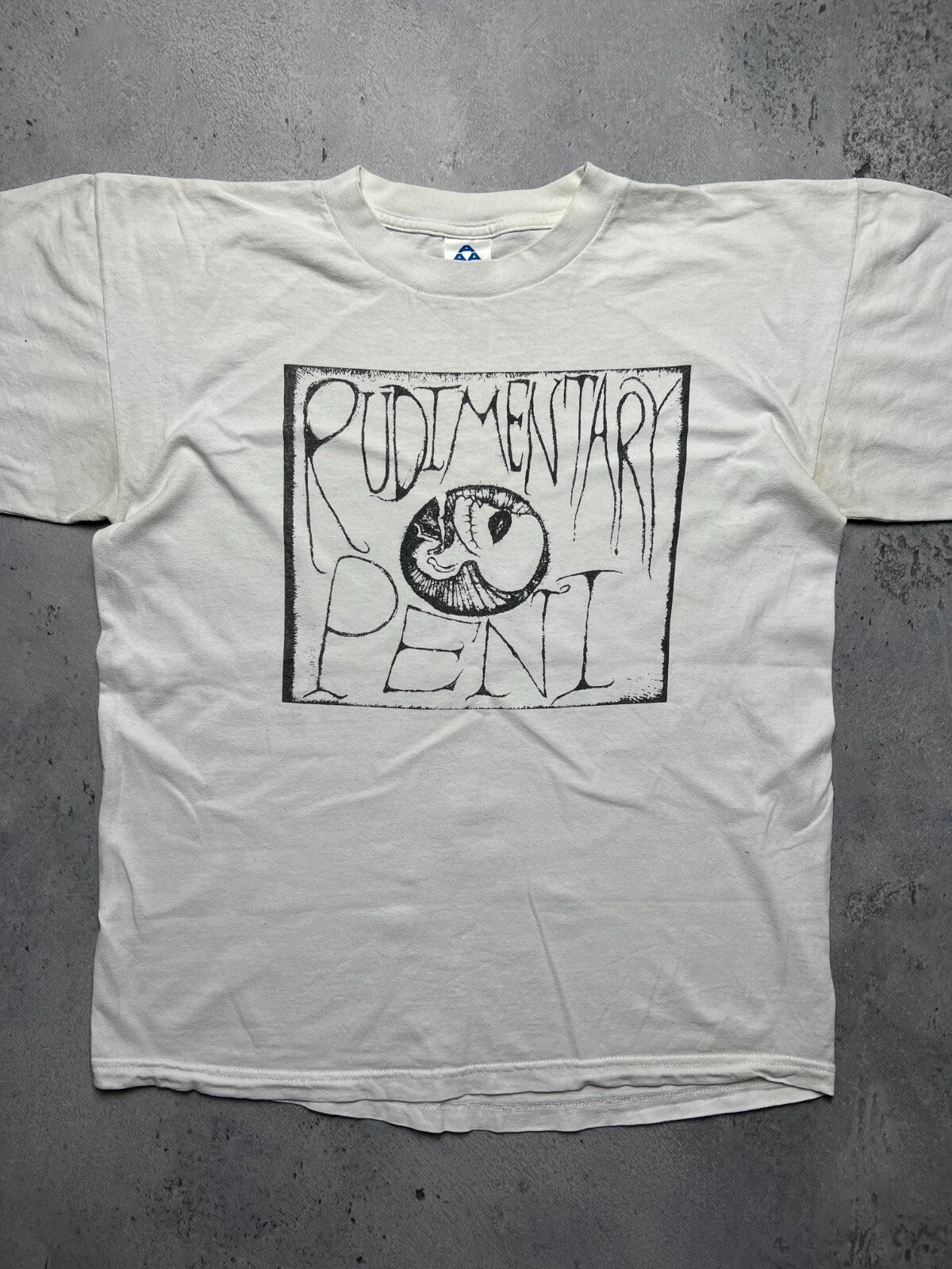 Very Rare Vintage Rudimentary Peni Anarcho Punk Tee VTG