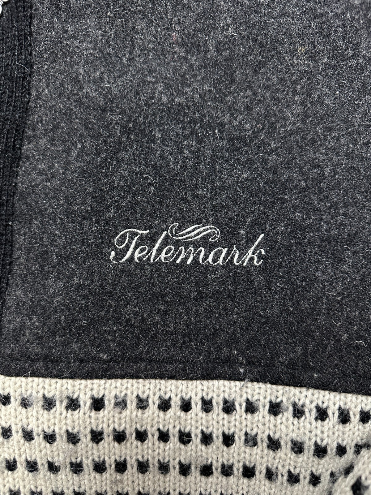Vintage Telemark 90s Norway Crazy Warm Sweater y2k Rare Wool