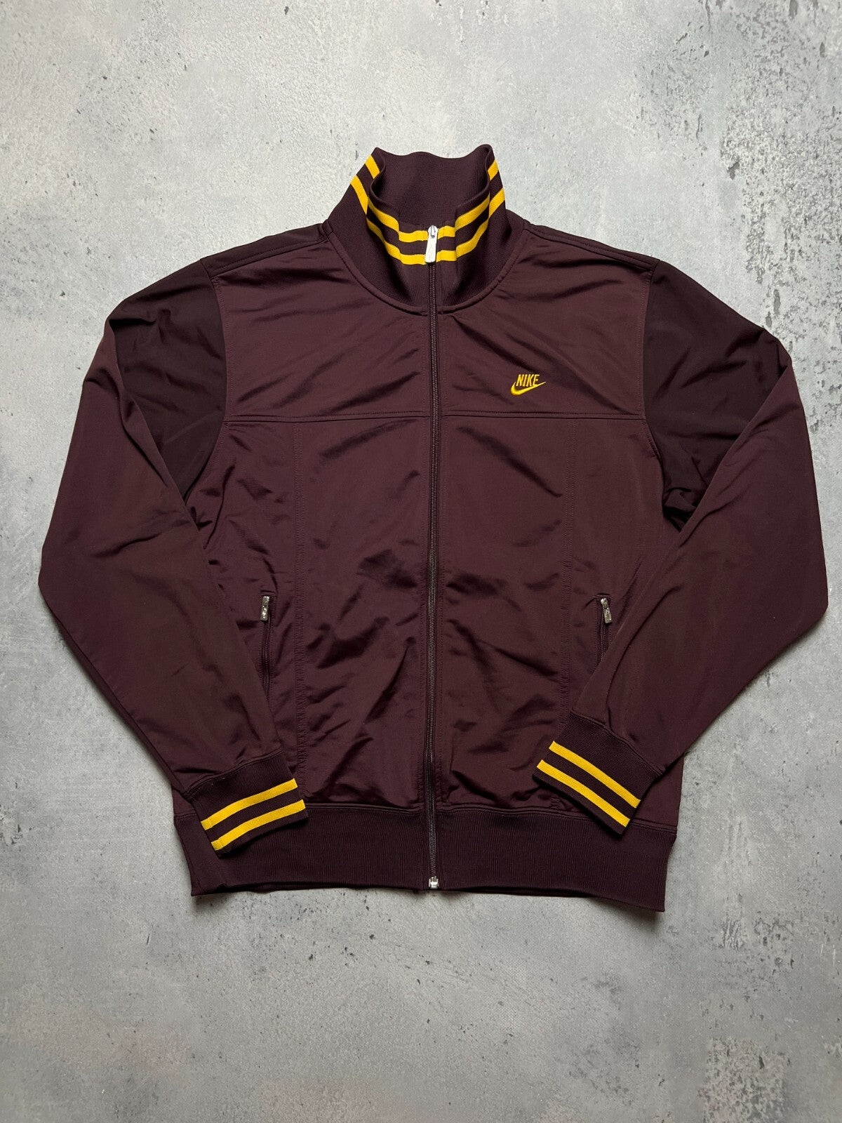 Nike Vintage Zipper Jacket central swoosh logo y2k 90s